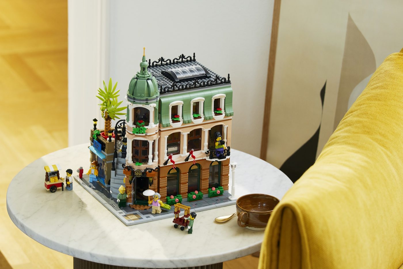 LEGO 10297 Boutique Hotel Lifestyle Display