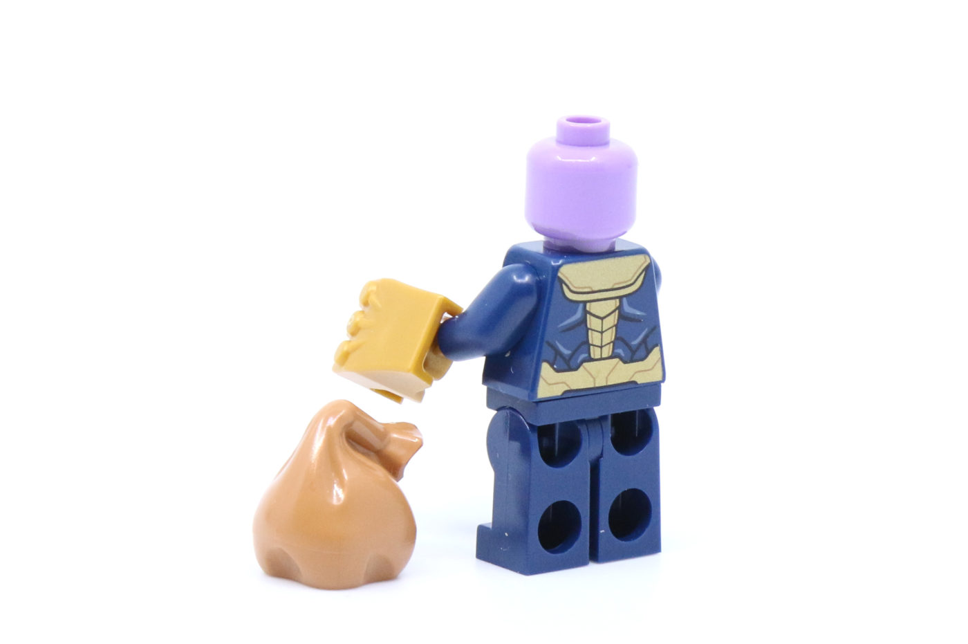 LEGO 2021 Marvel Advent Calendar Day 11 Thanos Back Printing