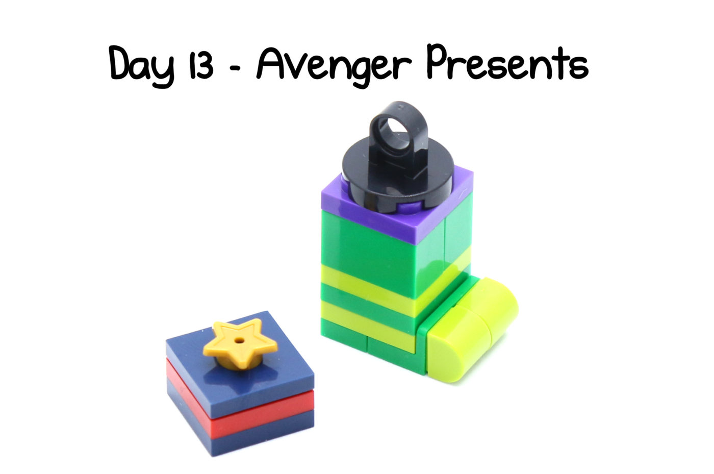 LEGO 2021 Marvel Advent Calendar Day 13 Avenger Presents
