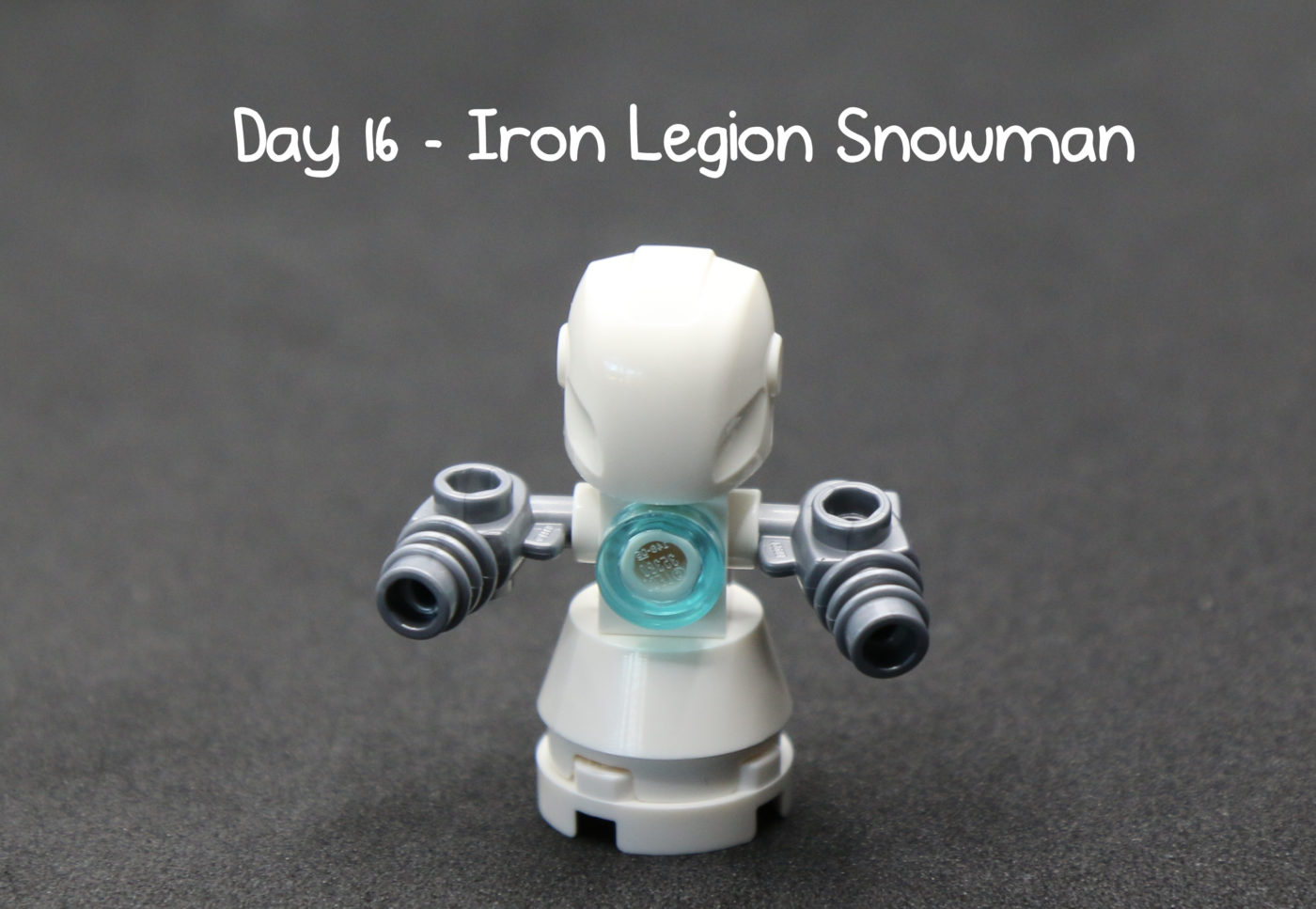 LEGO 2021 Marvel Advent Calendar Day 16 Iron Legion Snowman