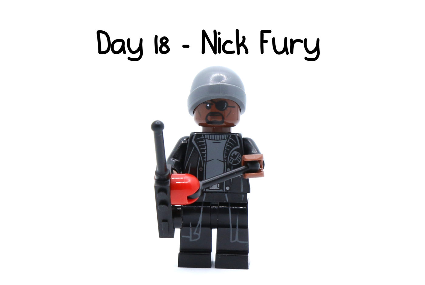 LEGO 2021 Marvel Advent Calendar Day 18 Nick Fury