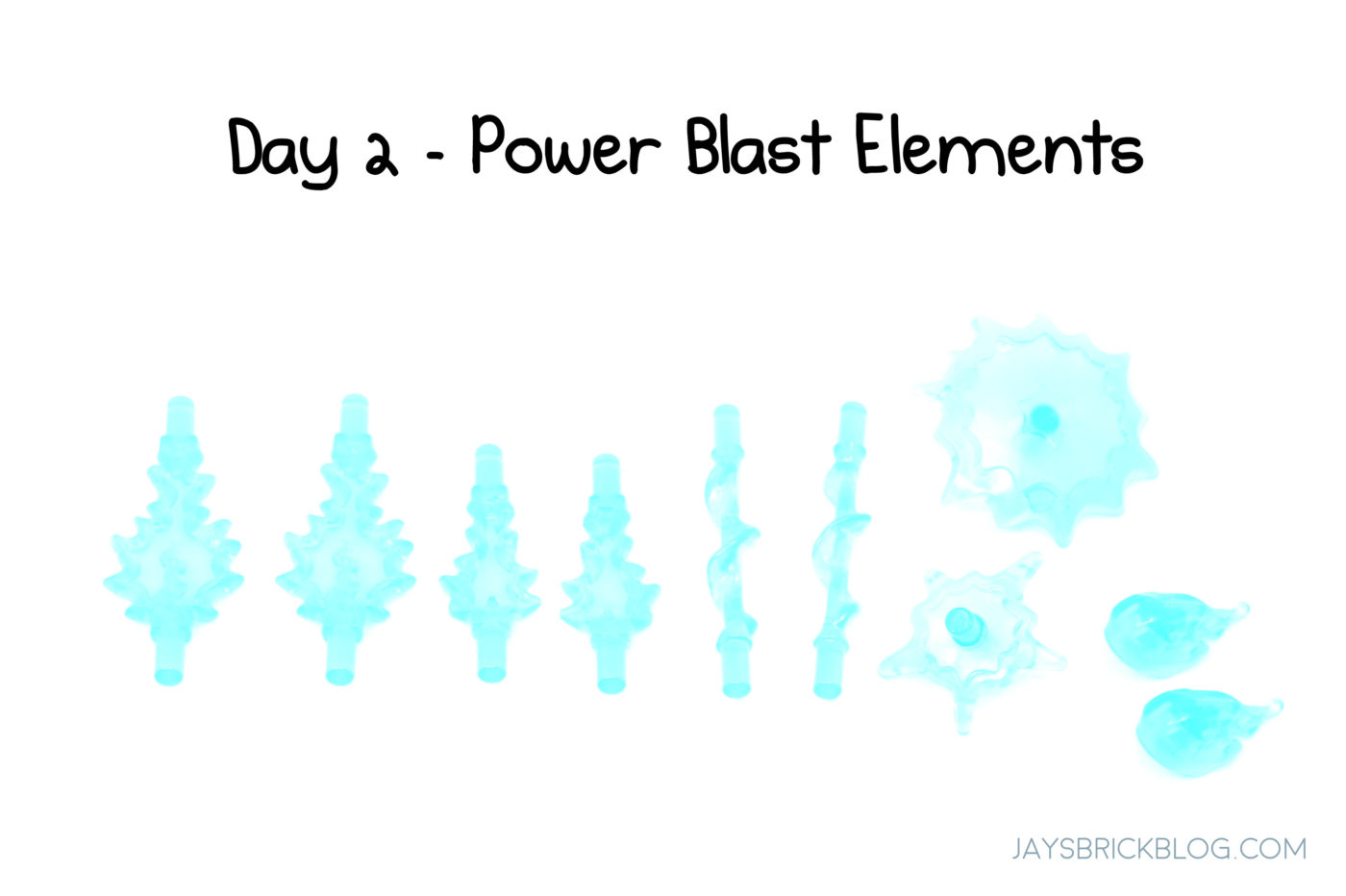 LEGO 2021 Marvel Advent Calendar Day 2 Power Blast Elements