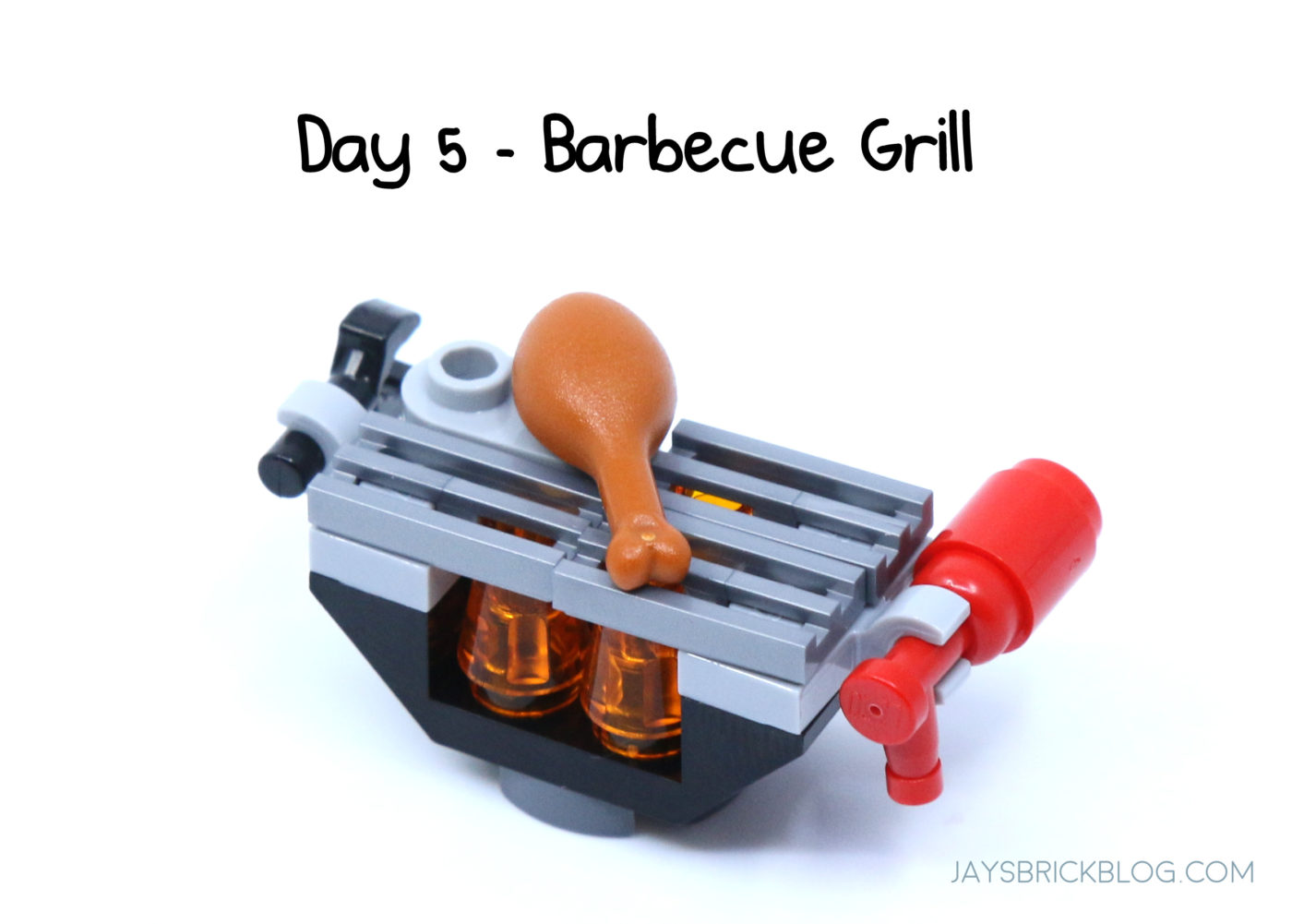 LEGO 2021 Marvel Advent Calendar Day 5 Barbecue Grill Copy