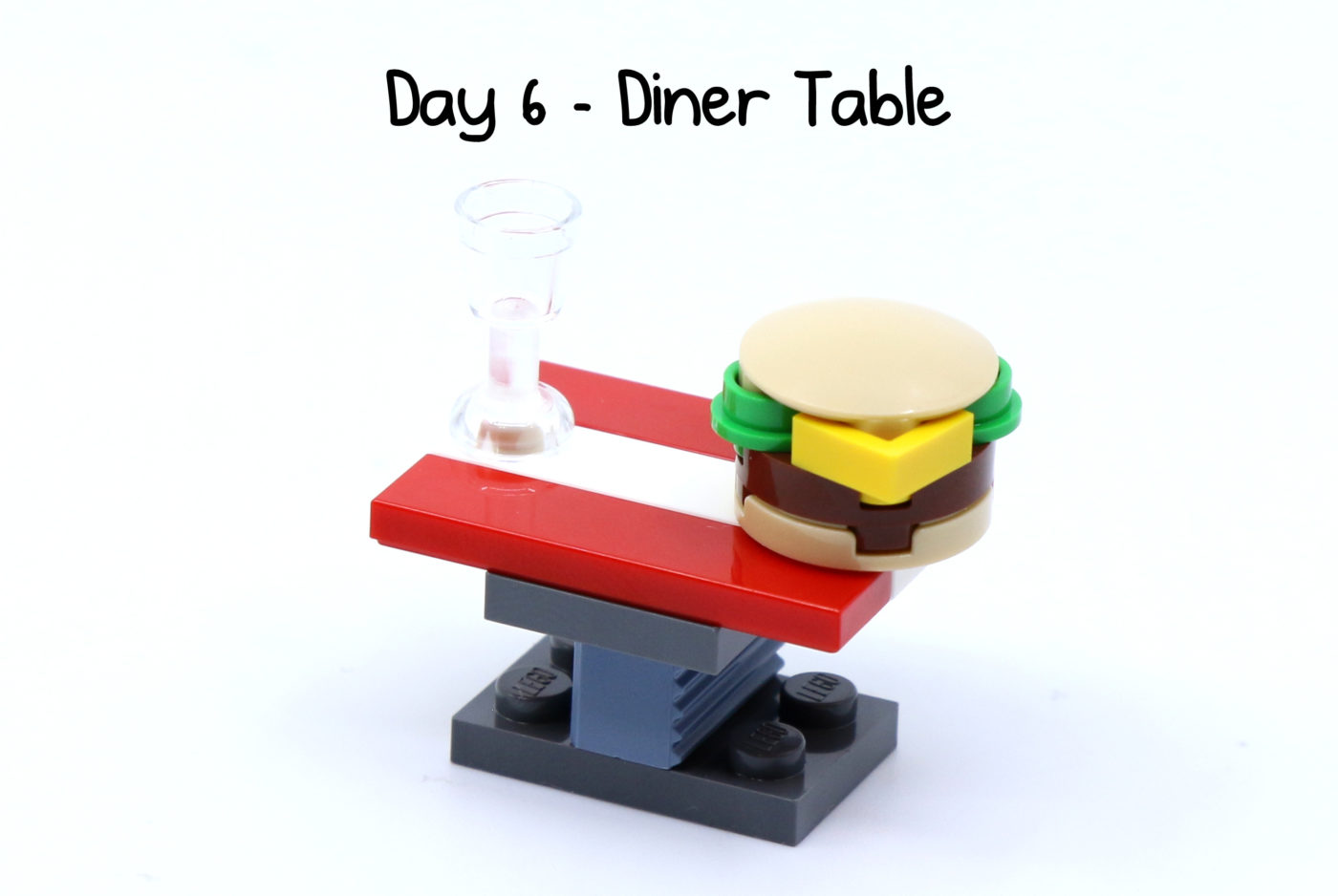 LEGO 2021 Marvel Advent Calendar Day 6 Diner Table