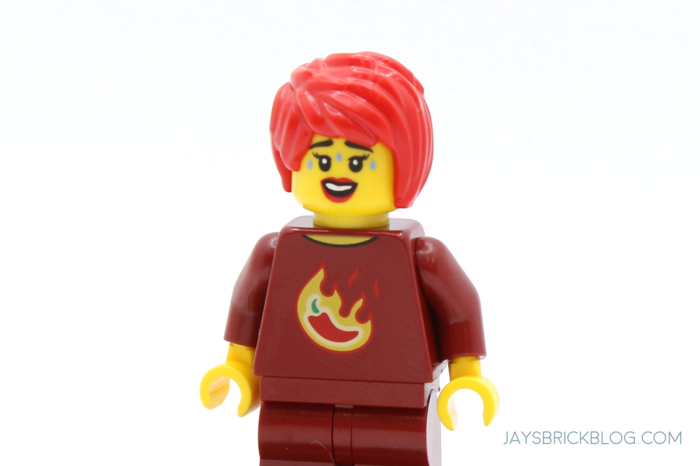 LEGO Minifigures Series 22 Chili Costume Fan Red Hair