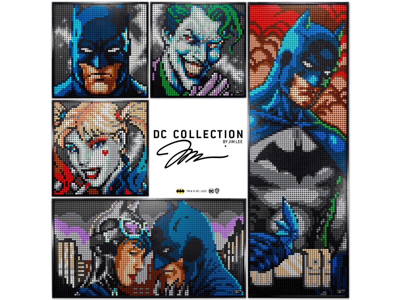 LEGO Art 31205 Jim Lee Batman Collection revealed! - Jay\'s Brick Blog