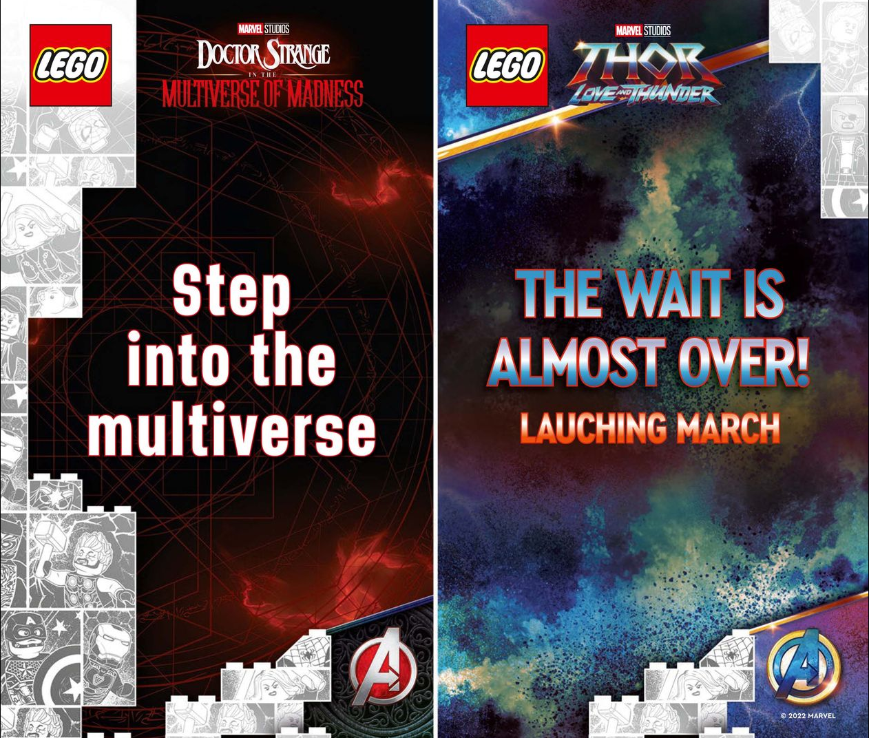 LEGO Thor Love and Thunder March 2022