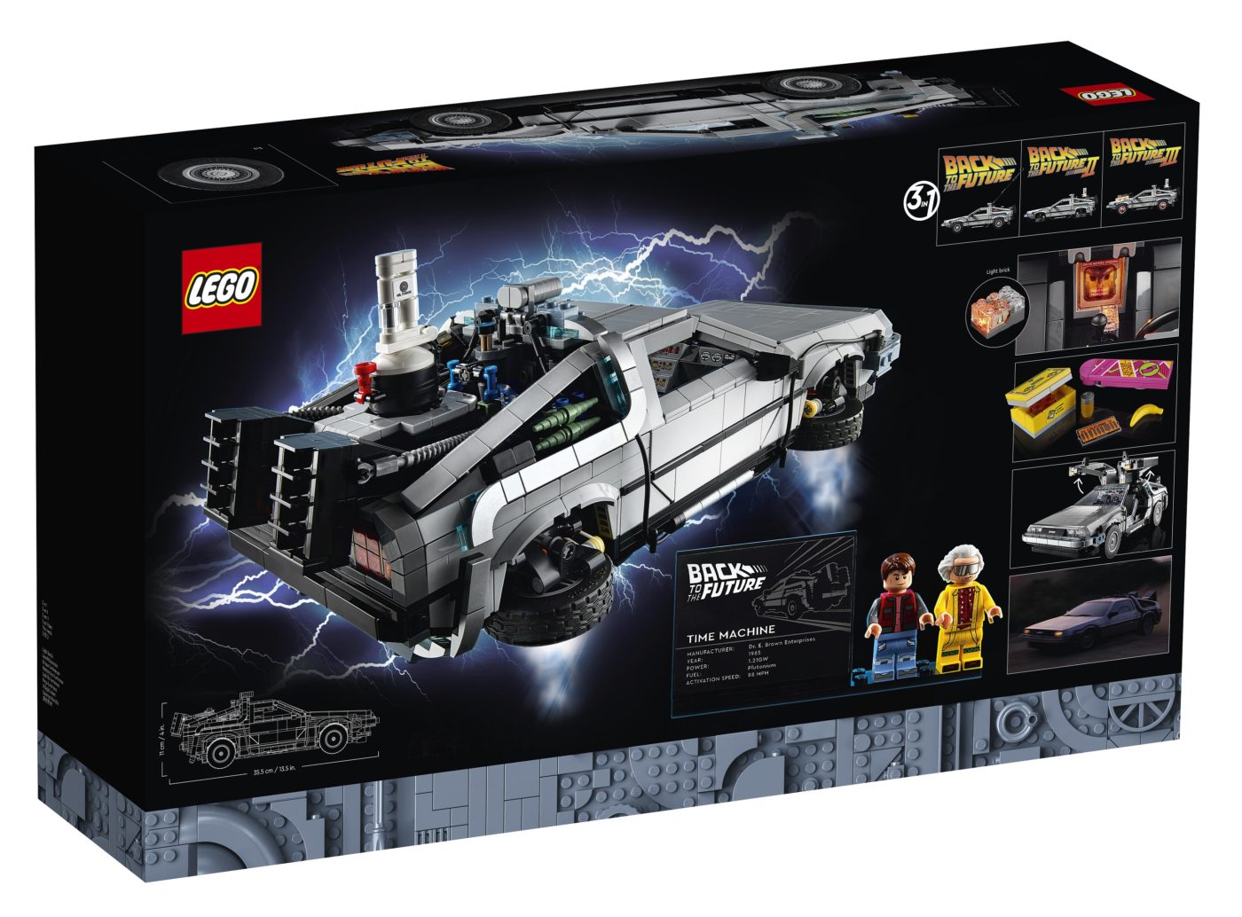 Great Scott!! Here's the official reveal of LEGO 10300 Back to the Future  Delorean! - Jay's Brick Blog