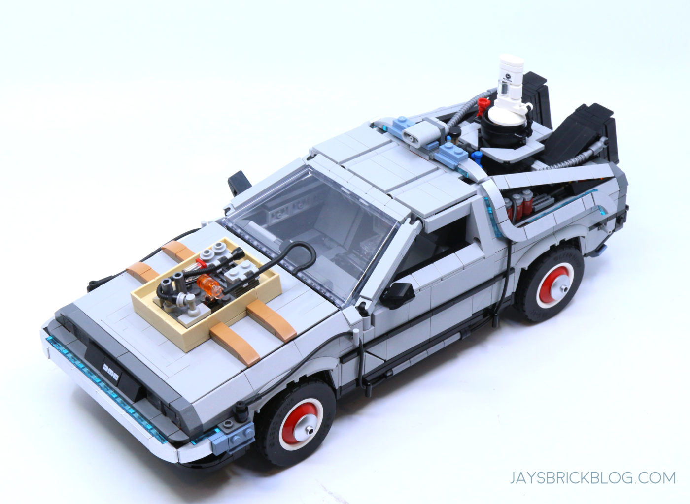 Has the Iconic 'Back to the Future' DeLorean Lego Set at an