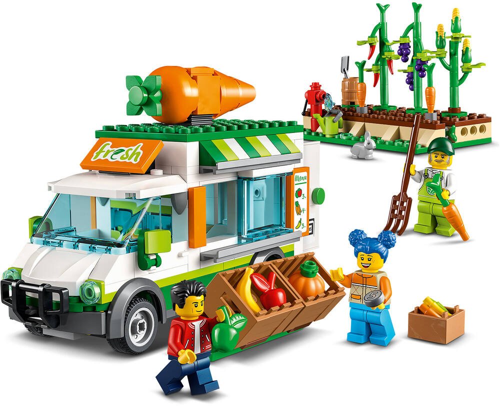 50 Lego City Friends Farm Fruit Food Orange Carrots Green Stems * New 