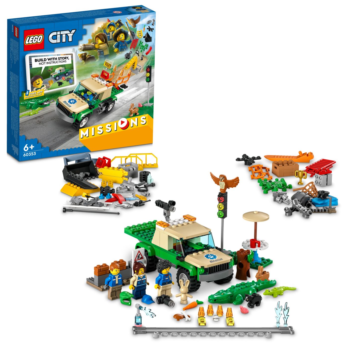 Stavning det er smukt skab New LEGO City Missions sets swap traditional instructions for interactive  storybuilding - Jay's Brick Blog