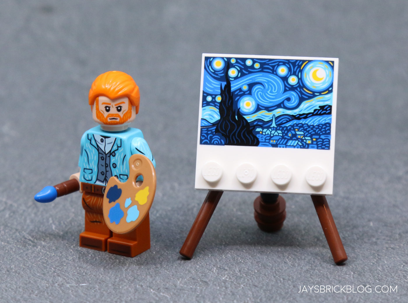 LEGO Vincent van Gogh Minifigure idea106 - 21333 The Starry Night