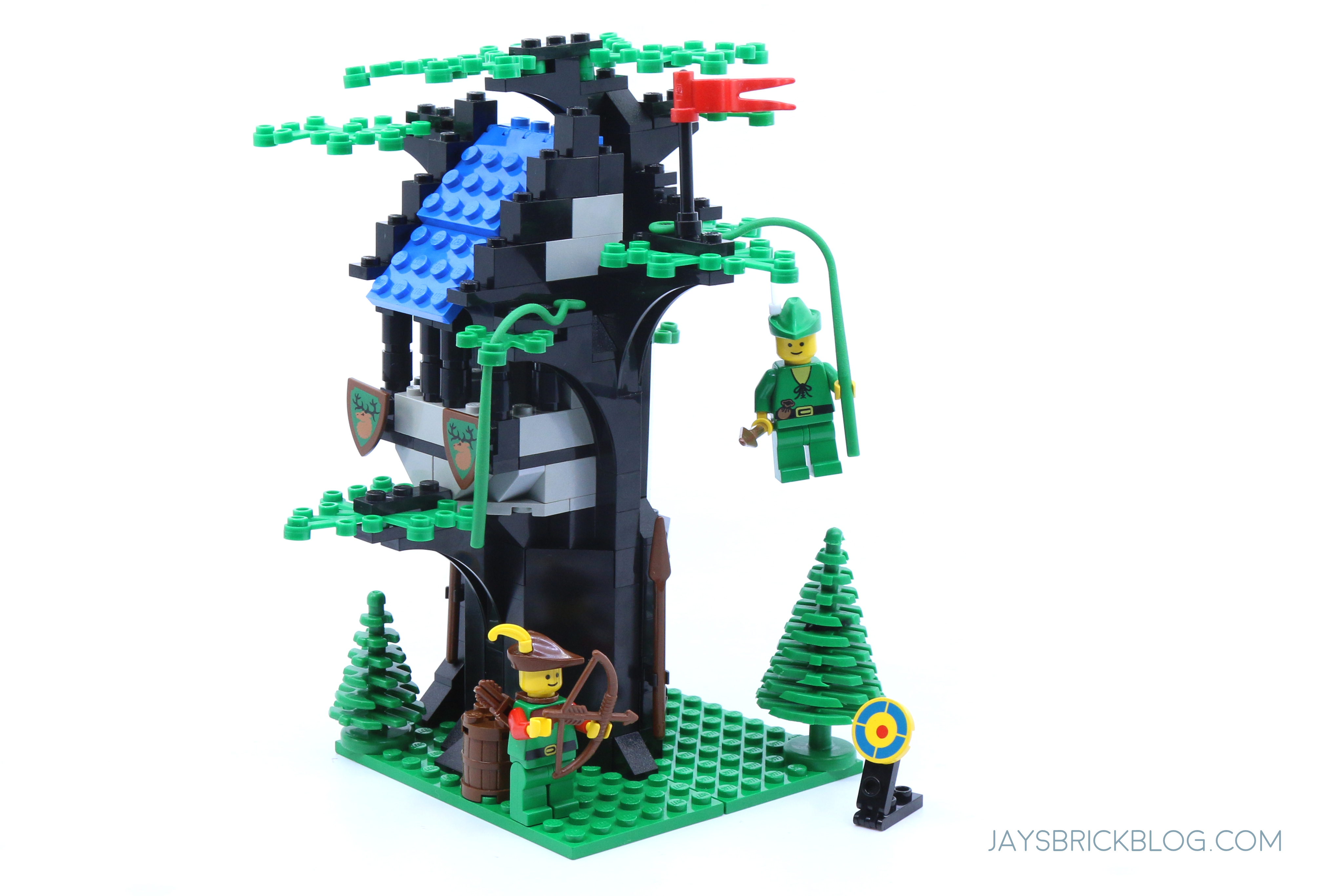 Rendezvous adelig Jeg vil være stærk Retro LEGO Review: 6054 Forestmen's Hideout (1988) - Jay's Brick Blog