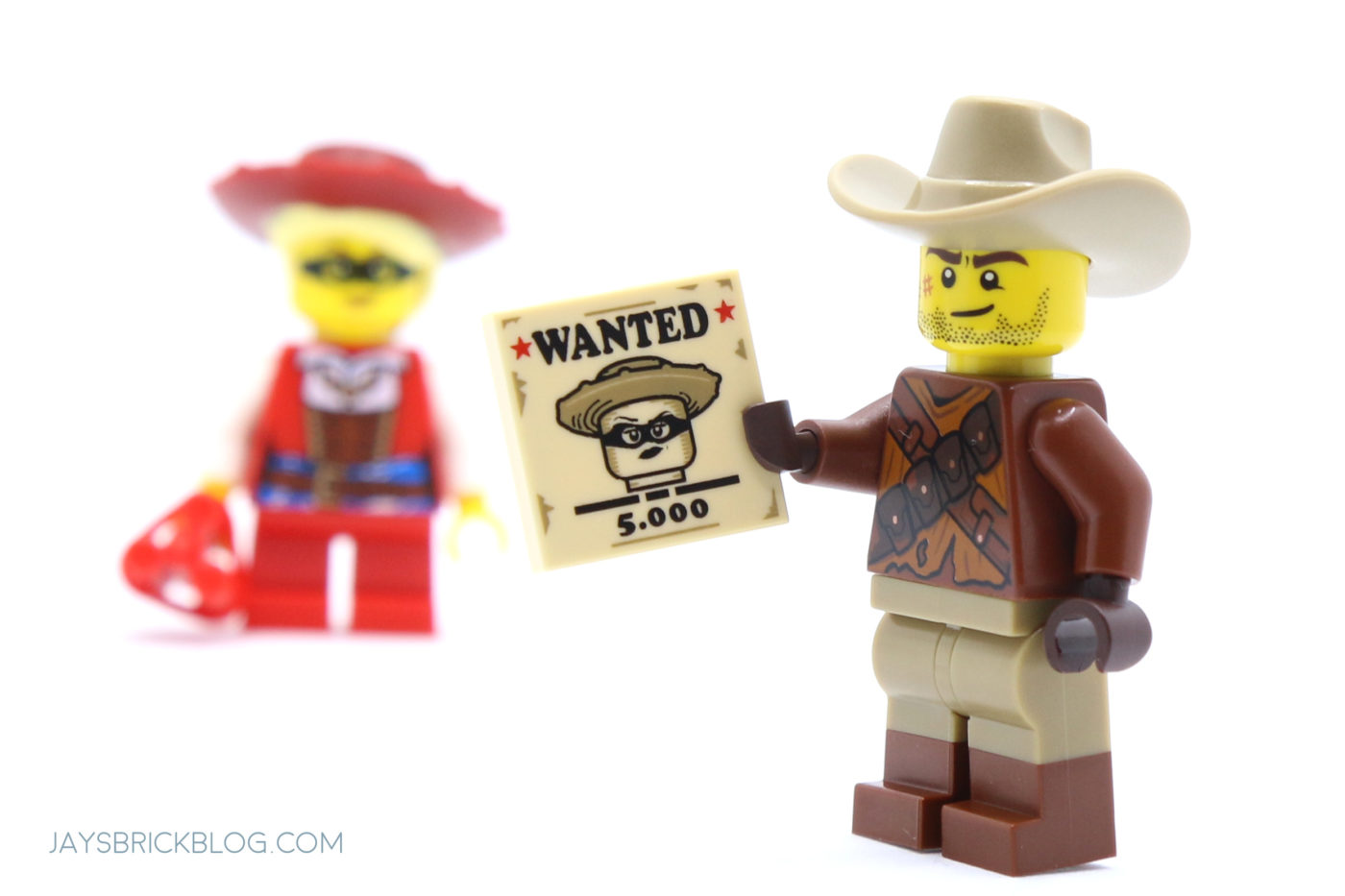 Printed On LEGO Parts Warriors Custom Designed Minifigure Cowboy 