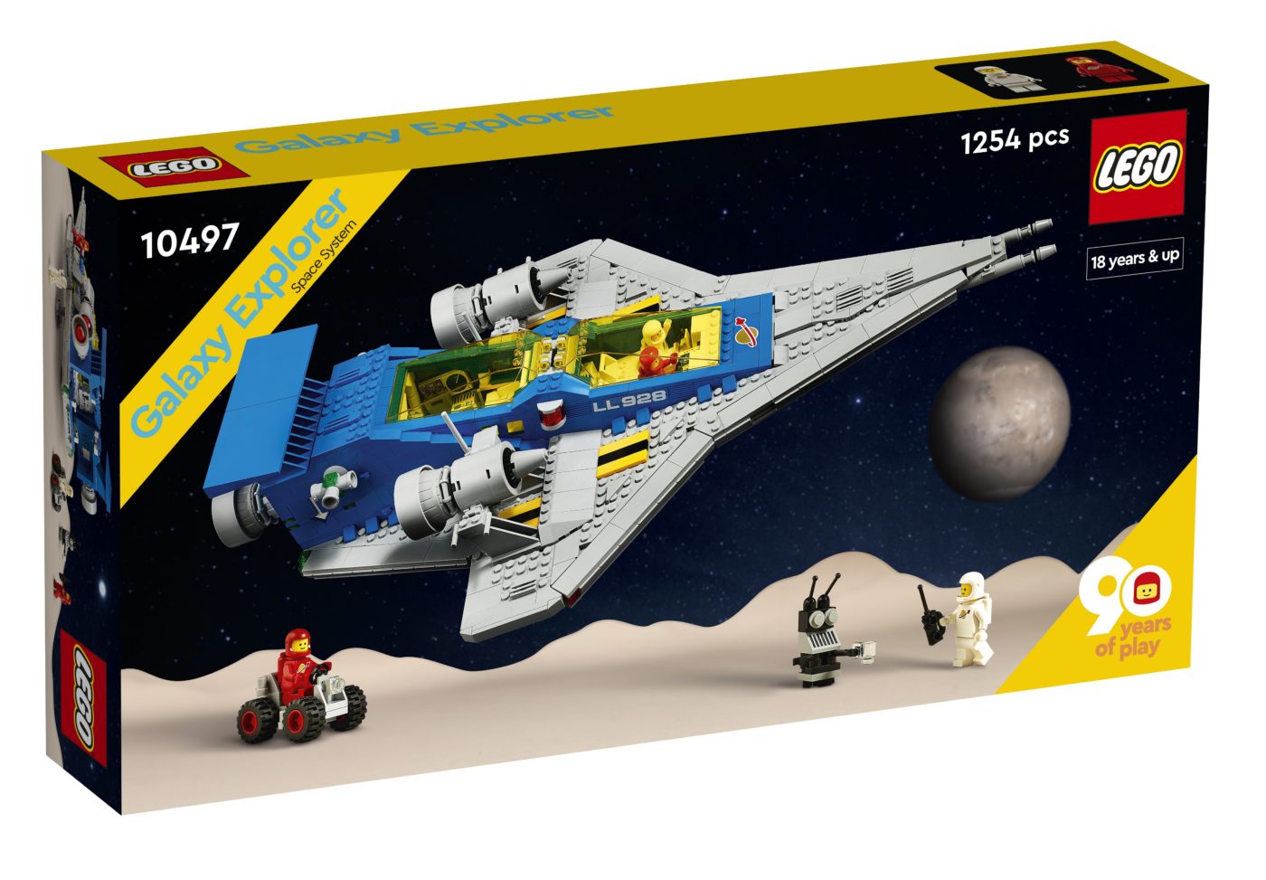 LEGO announces 10497 Galaxy Explorer, a reimagination of a Classic Space  icon - Jay's Brick Blog