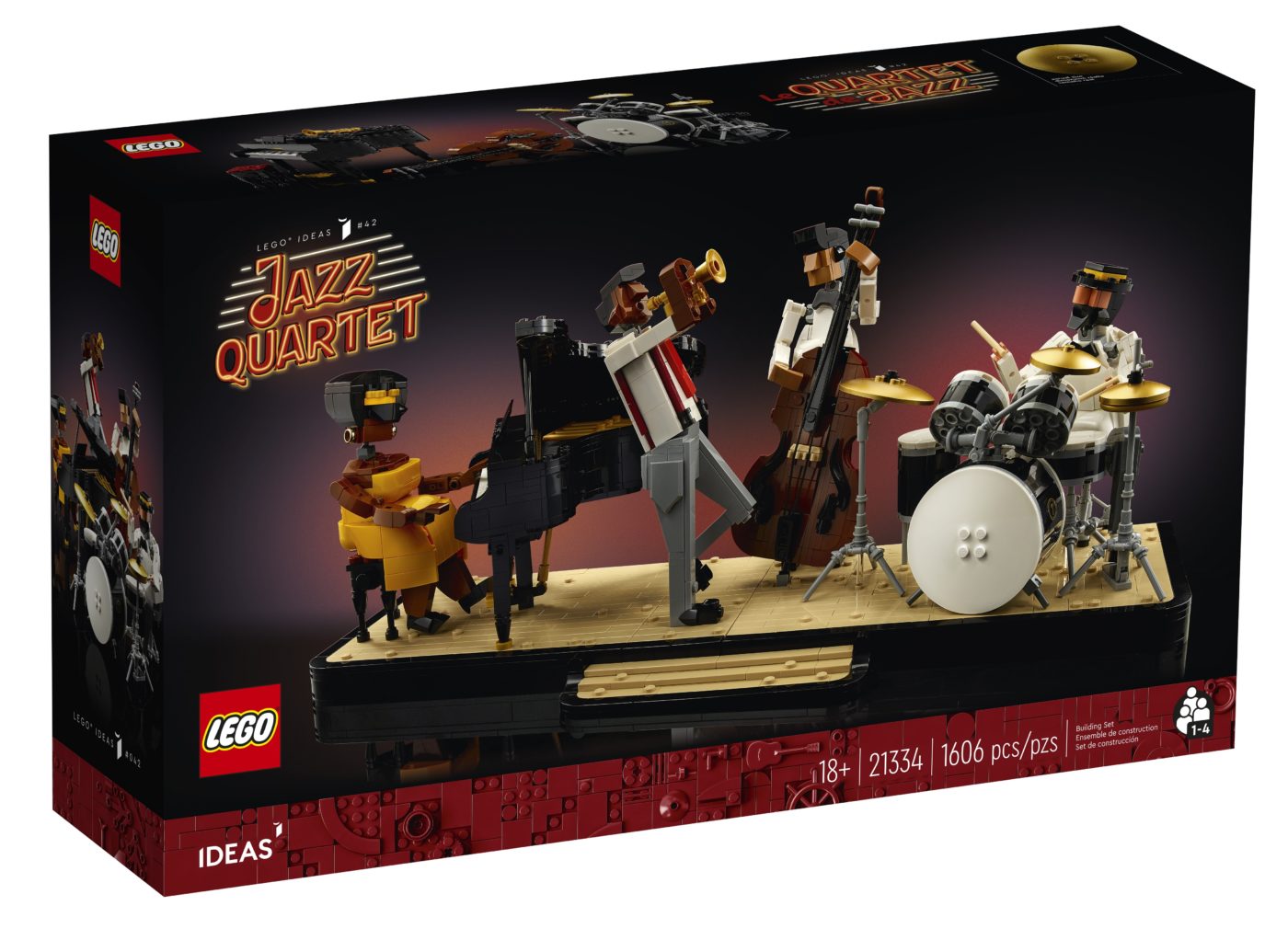 Review: LEGO 21334 Jazz Quartet - Jay's Brick Blog