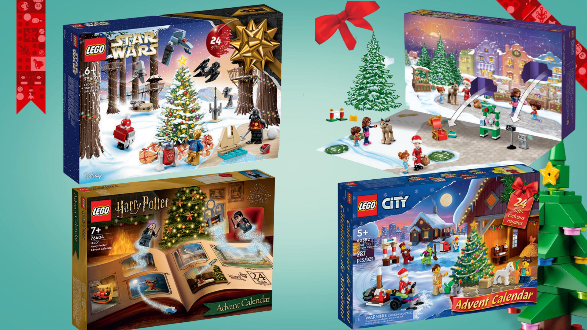 ildsted Overfladisk dechifrere Early look at the 2022 LEGO Advent Calendars (Star Wars, Harry Potter, City  and Friends) - Jay's Brick Blog