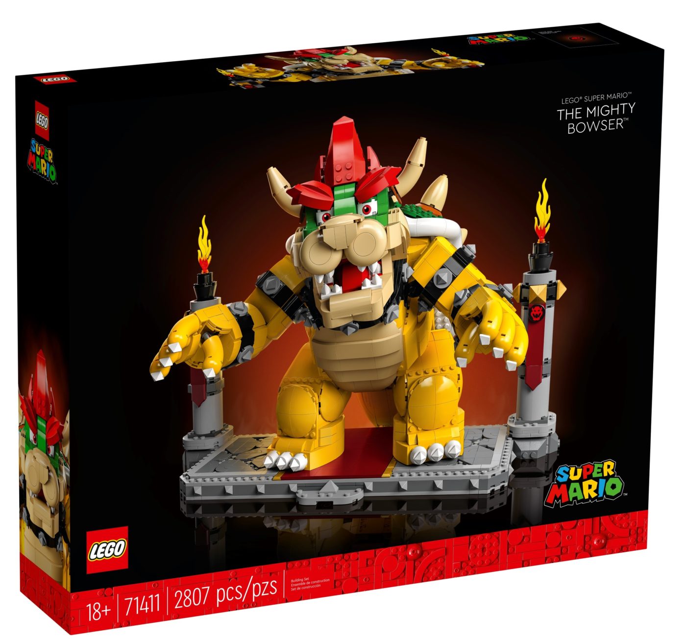 2,807-piece LEGO 71411 The Mighty Bowser revealed! - Jay's Brick Blog