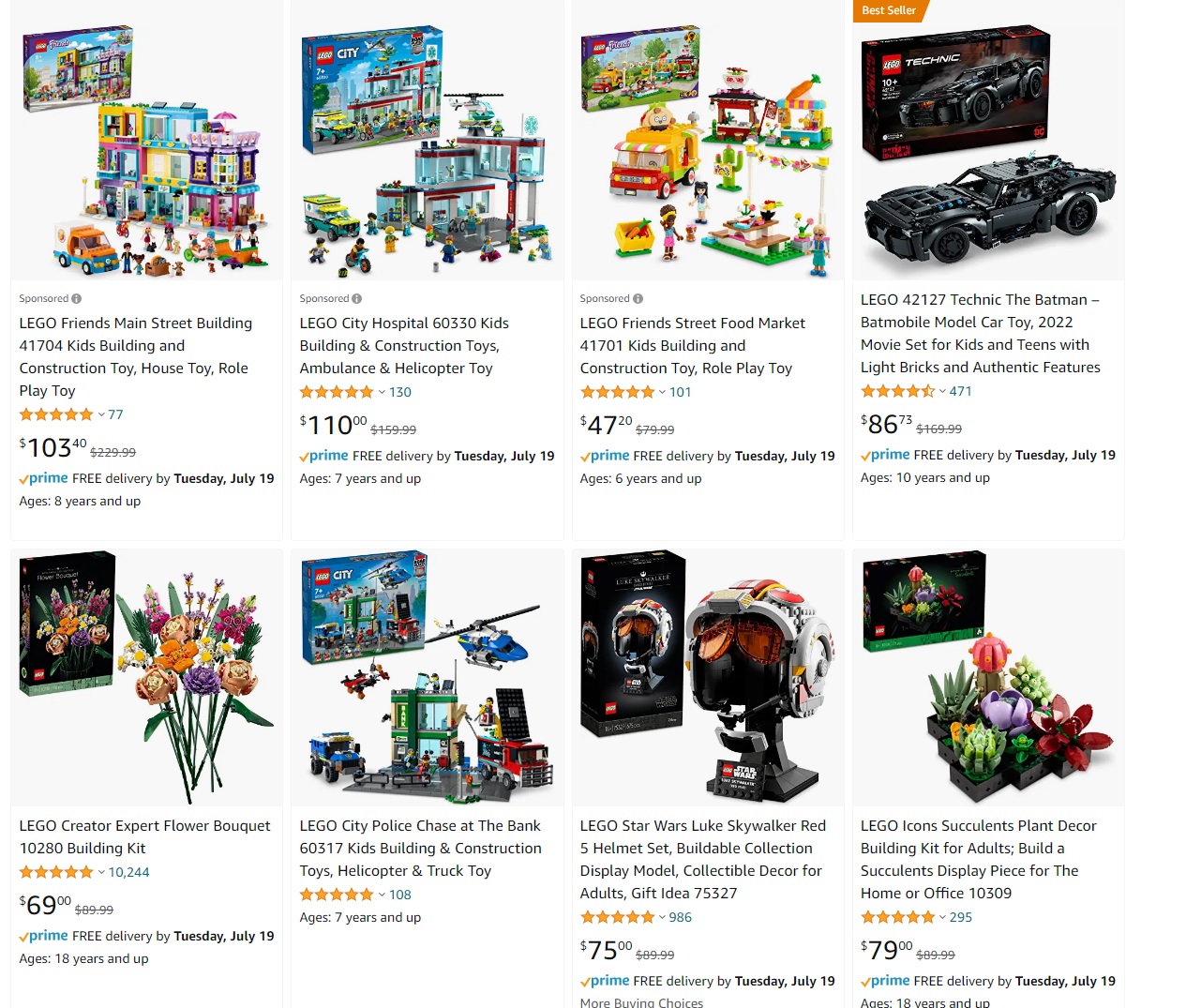 Lego Flower Bouquets Get Rare Markdowns in  Sale - TheStreet