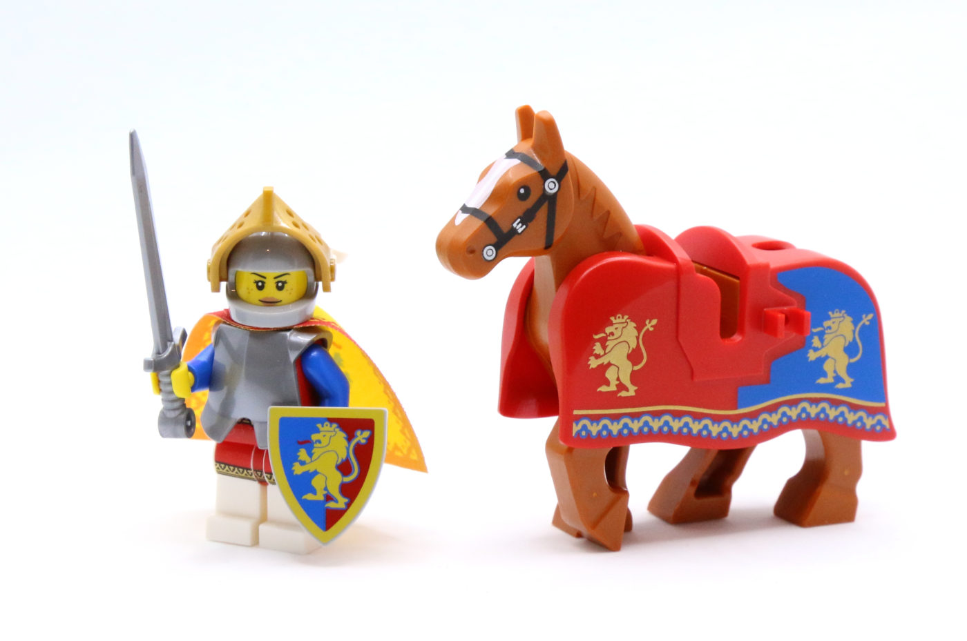 Lego Minifigure Lion Shield x 10 new castle knights Shields 