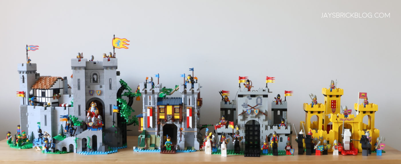 Vestlig temperament bjælke Comparing 10305 Lion Knights' Castle to other historic LEGO Castles - Jay's  Brick Blog