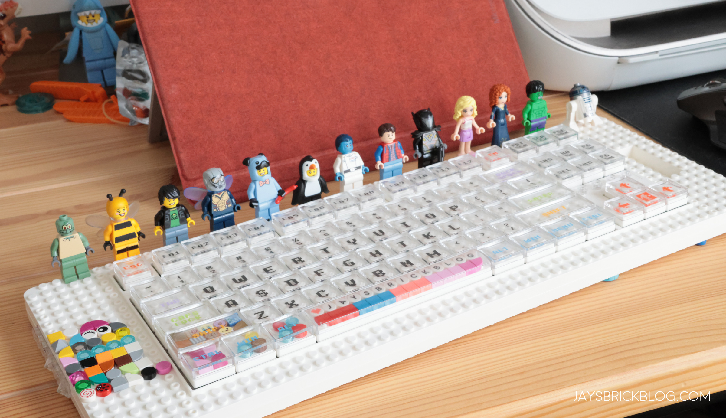 Dag Anvendelig regeringstid Review: Melgeek Pixel LEGO-compatible mechanical keyboard - Jay's Brick Blog