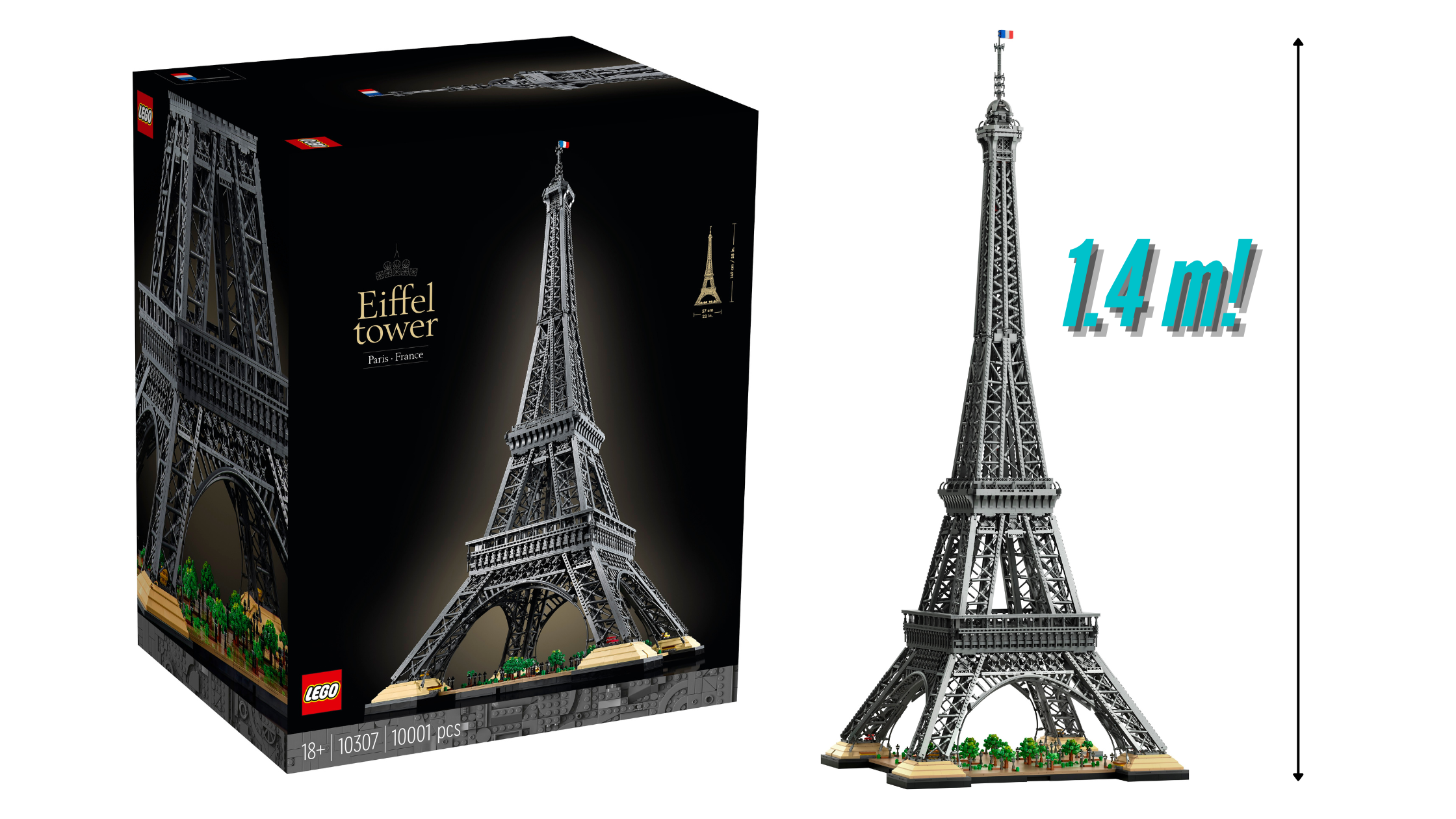 LEGO 10307 Eiffel Tower officially revealed. The tallest LEGO set yet
