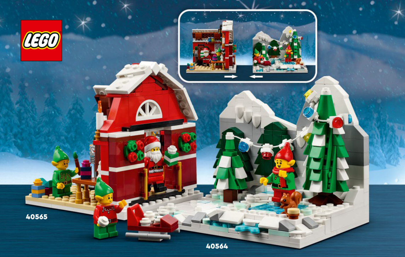First look at LEGO 40565 Santa's Workshop gift purchase (GWP) - Brick Blog