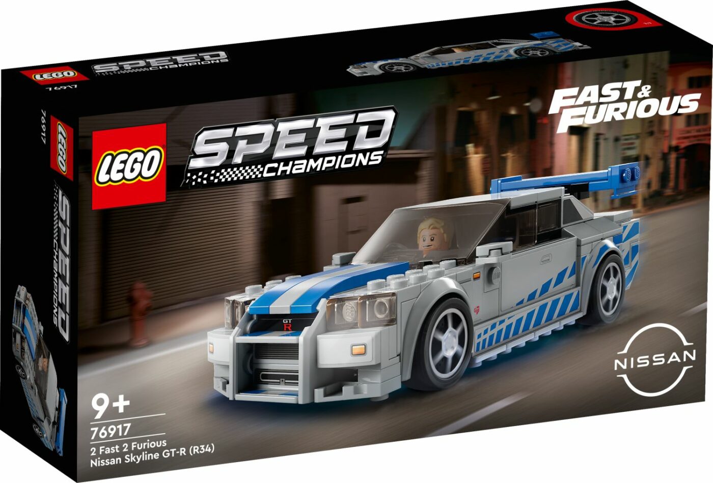 Kent Inwoner romantisch LEGO Speed Champions adds Paul Walker's Nissan Skyline GT-R (R34) from 2  Fast 2 Furious! - Jay's Brick Blog