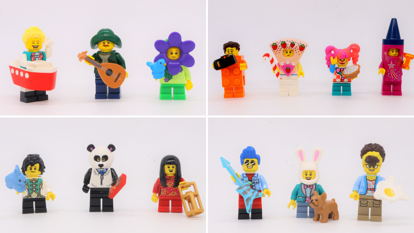 Opaque stakåndet Hovedløse LEGO Build-a-Minifigure Q1 2023 selection revealed! - Jay's Brick Blog