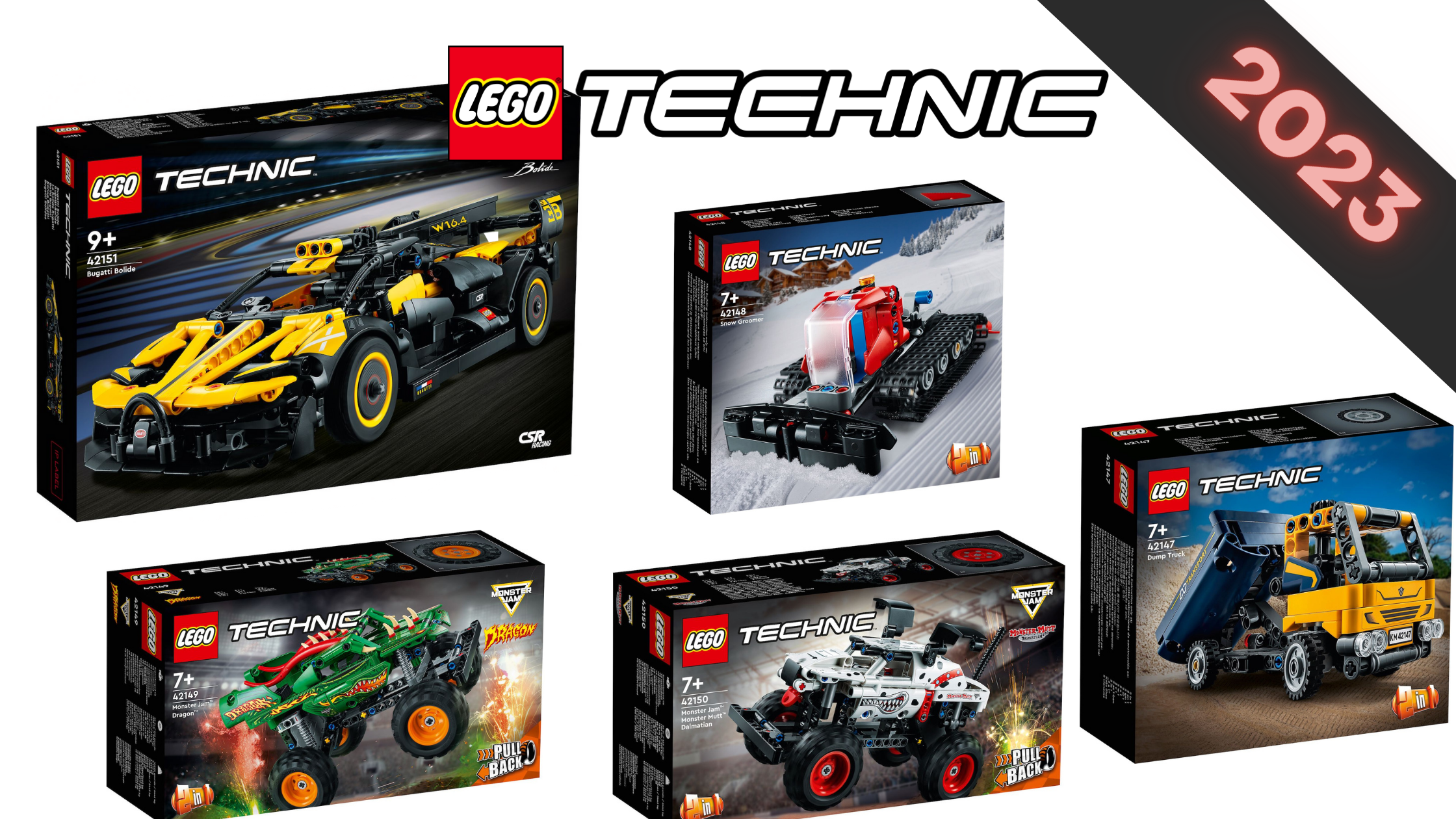 areal våben ske Small wave of LEGO Technic January 2023 sets revealed! - Jay's Brick Blog