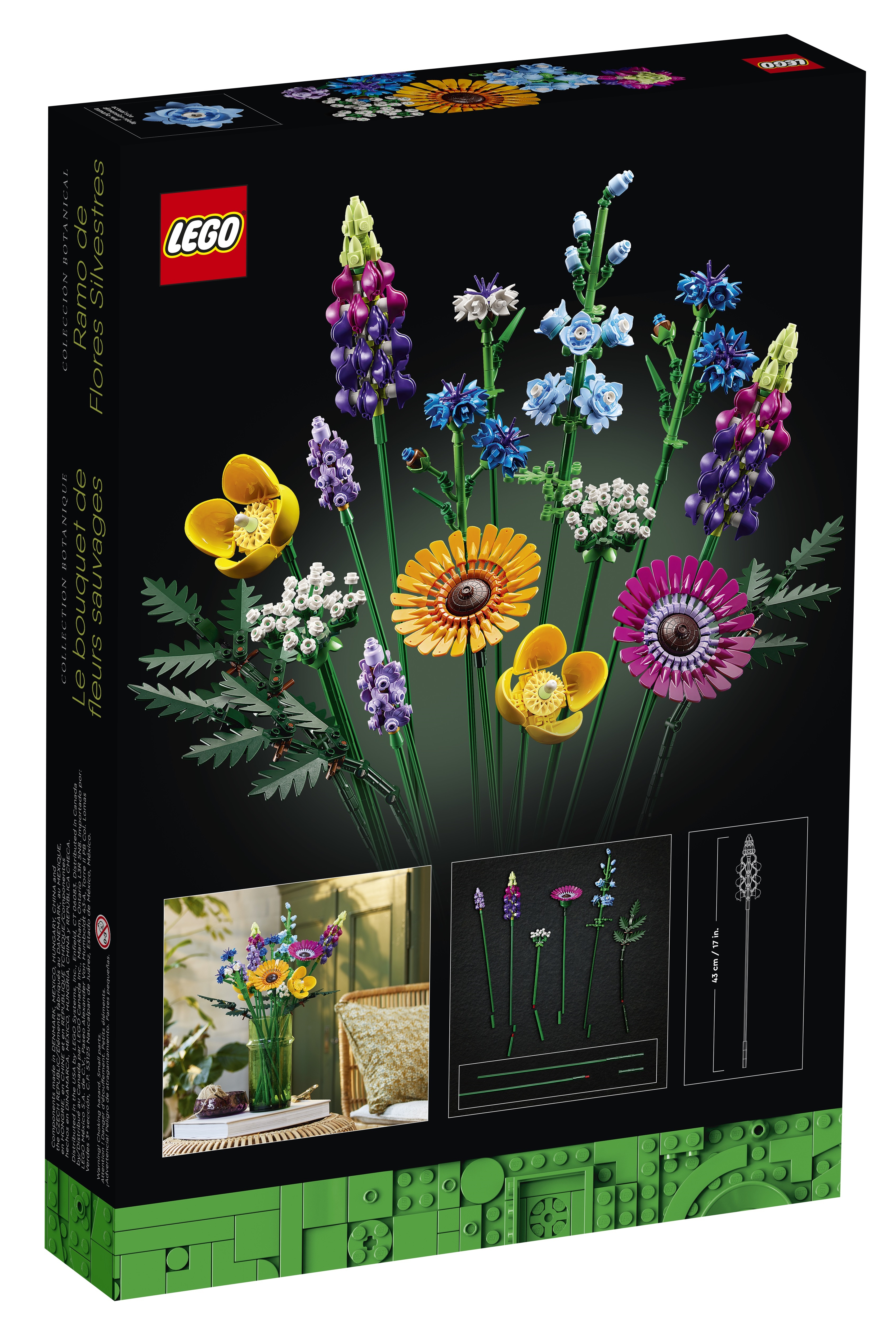 LEGO officially reveals 10313 Wildflower Bouquet and 10314 Dried Flower  Centrepiece, growing the Botanical Collection in 2023 - Jay's Brick Blog