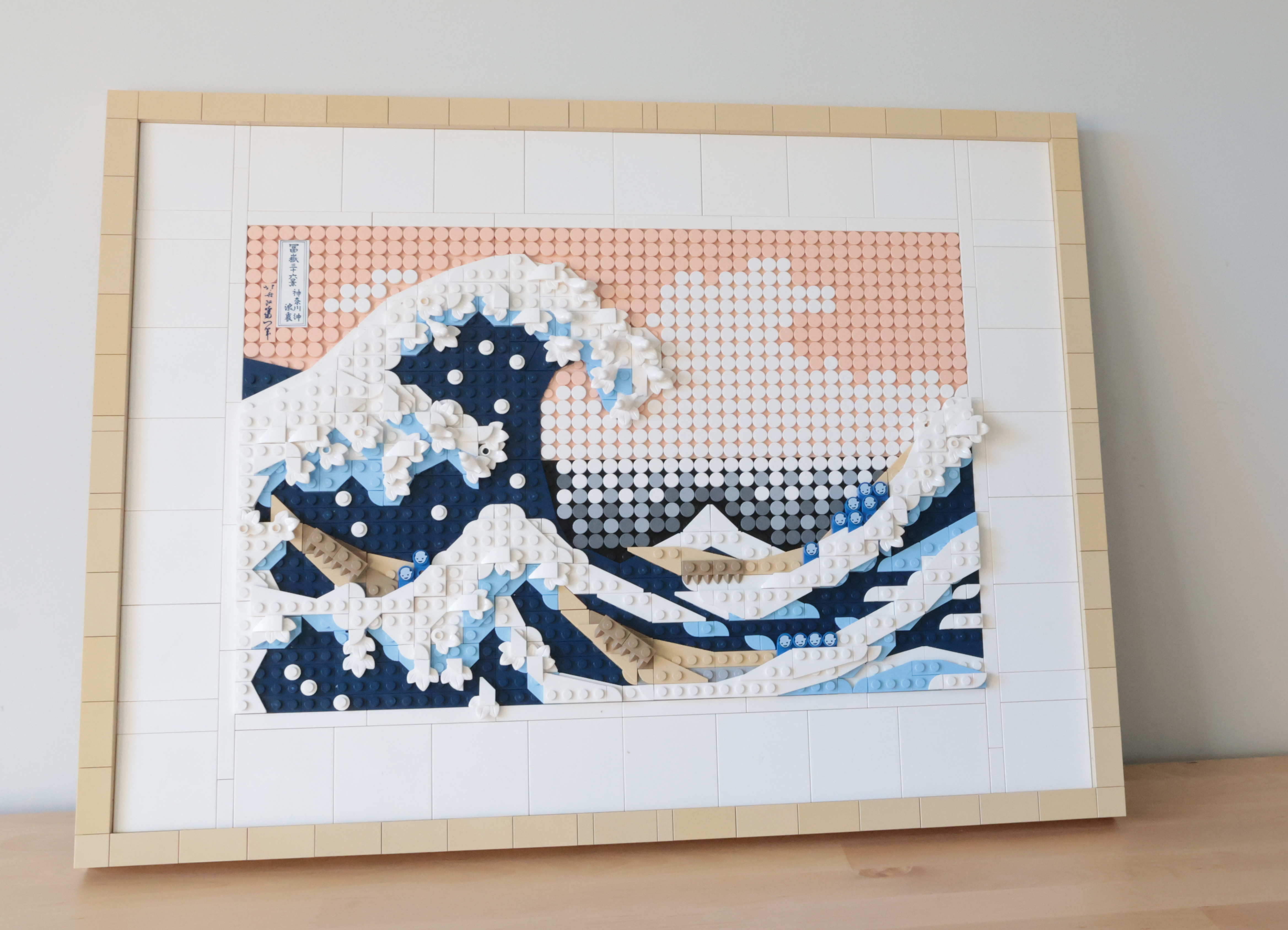 Lego Art The Great Wave Hokusai 31208 Extra Pieces And Two Head Parts