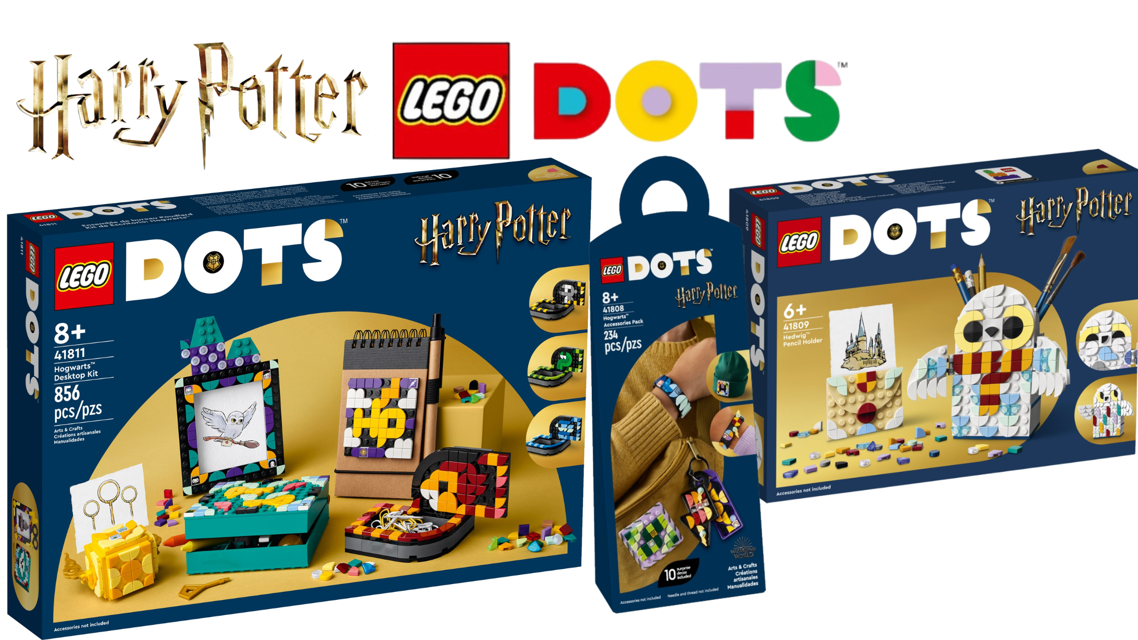 Full lineup of Harry Potter LEGO Dots sets revealed! - Jay's Brick Blog