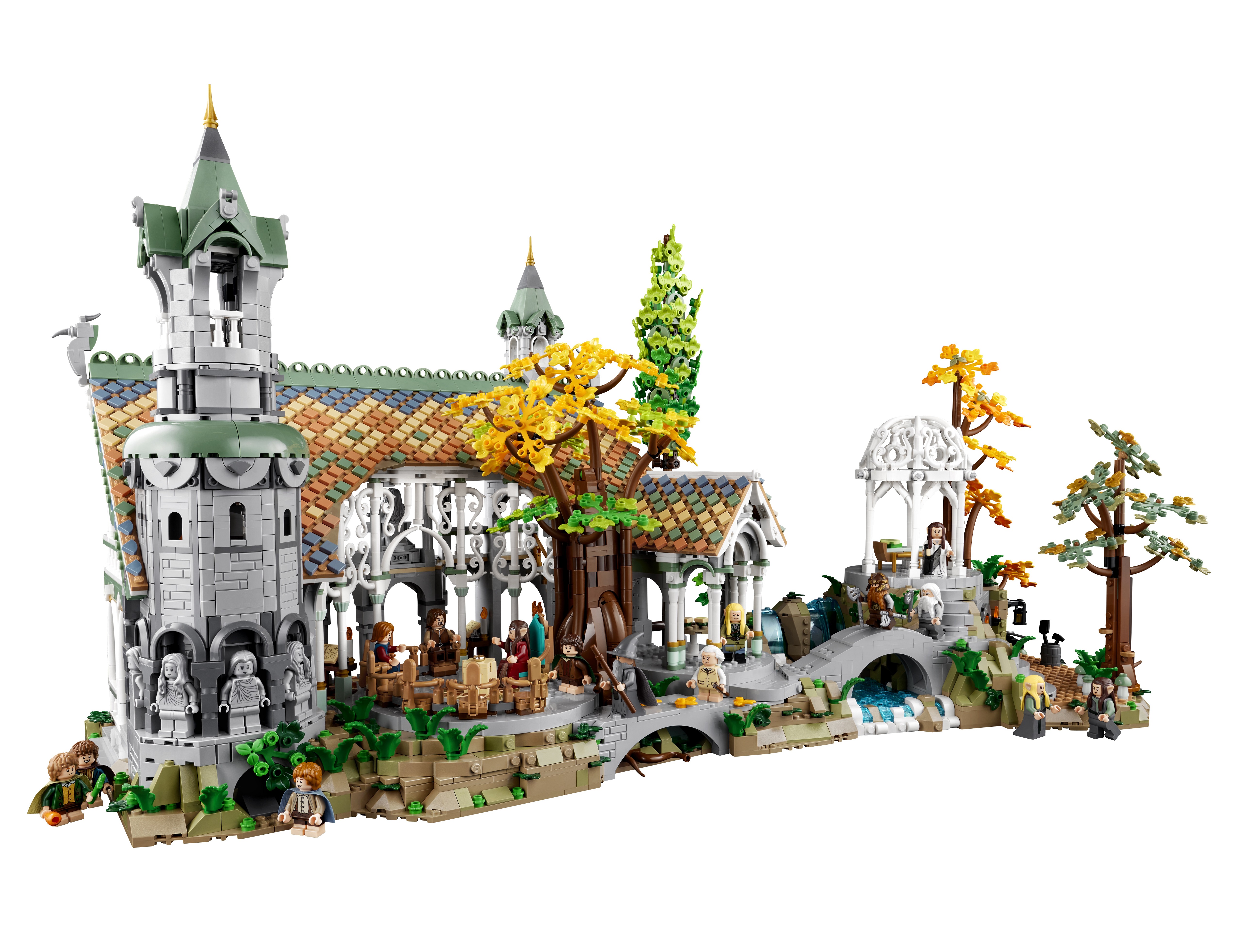 Fahrenheit Præfiks oprindelse The Top 10 biggest LEGO sets list welcomes 10316 Lord of the Rings:  Rivendell - Jay's Brick Blog