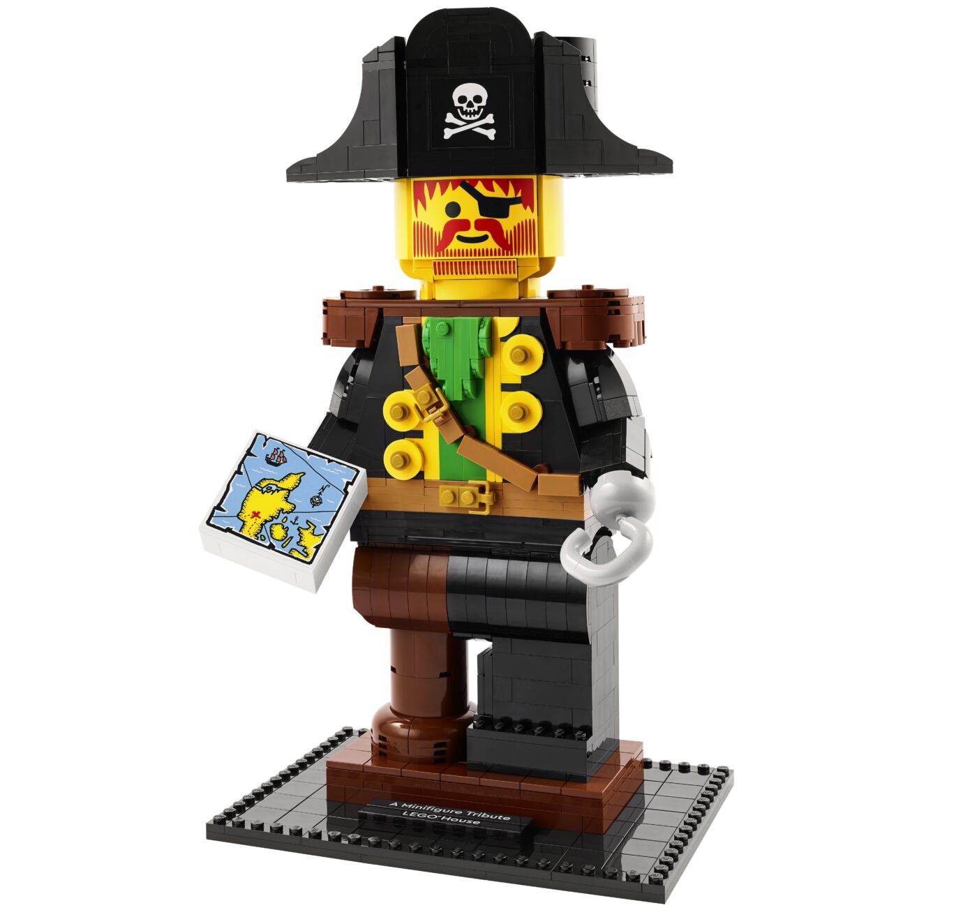 The 2023 LEGO House exclusive is a giant Classic Pirates Captain Redbeard  minifigure! - Jay's Brick Blog
