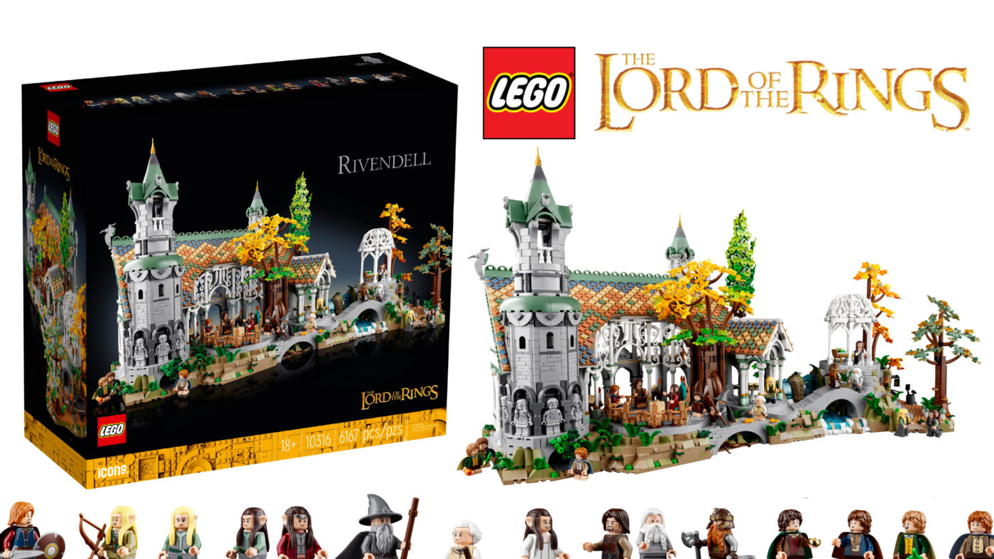 LEGO 10316 Rivendell officially revealed, a stunning 6,167-piece LEGO Lord  of the Rings masterpiece! - Jay's Brick Blog