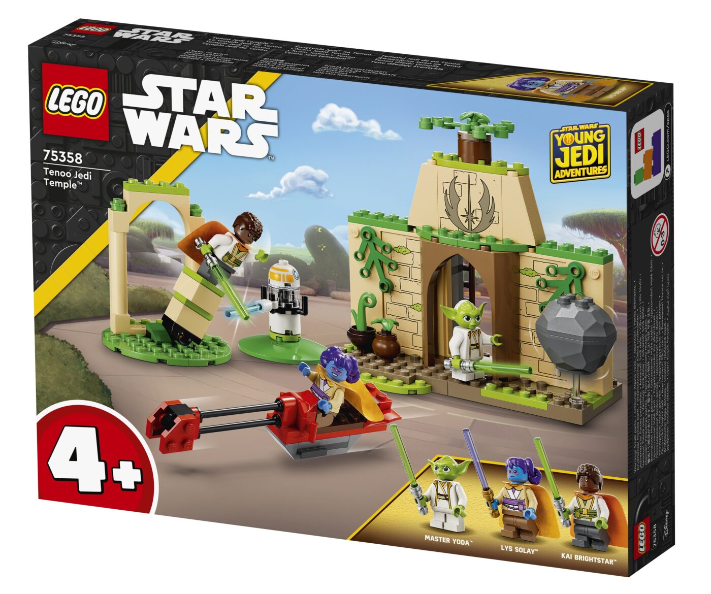 Modsatte dyr trist LEGO Star Wars 75358 Tenoo Jedi Temple from Young Jedi Adventures revealed!  - Jay's Brick Blog