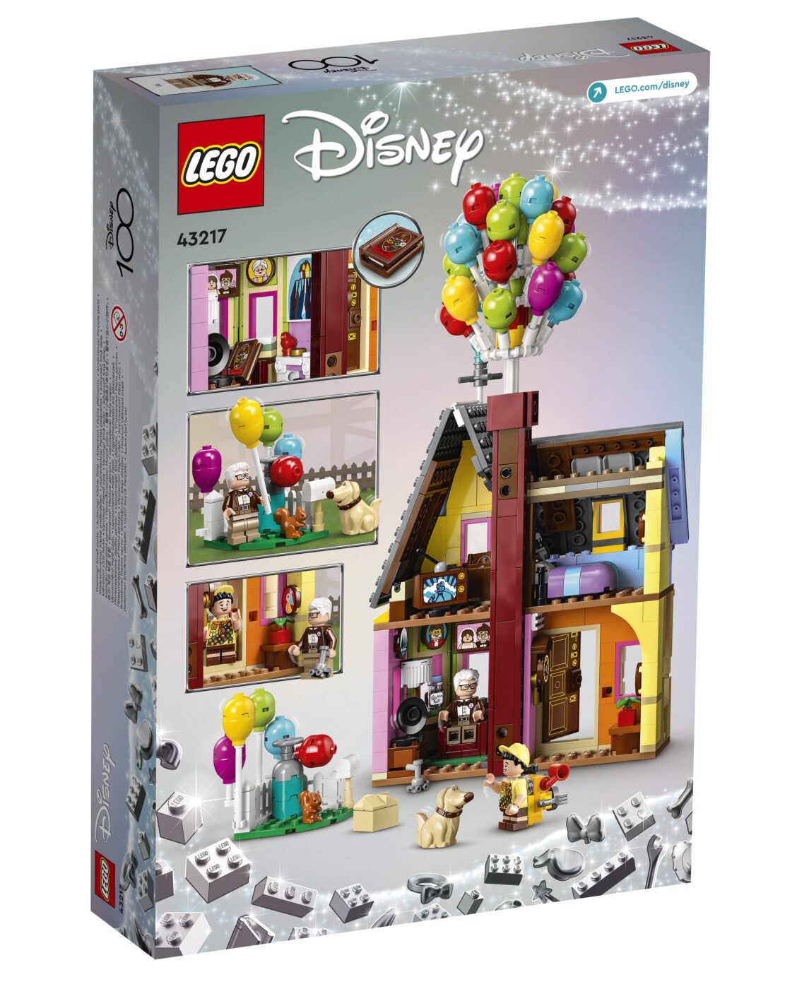 LEGO 43217 Up House Box Back