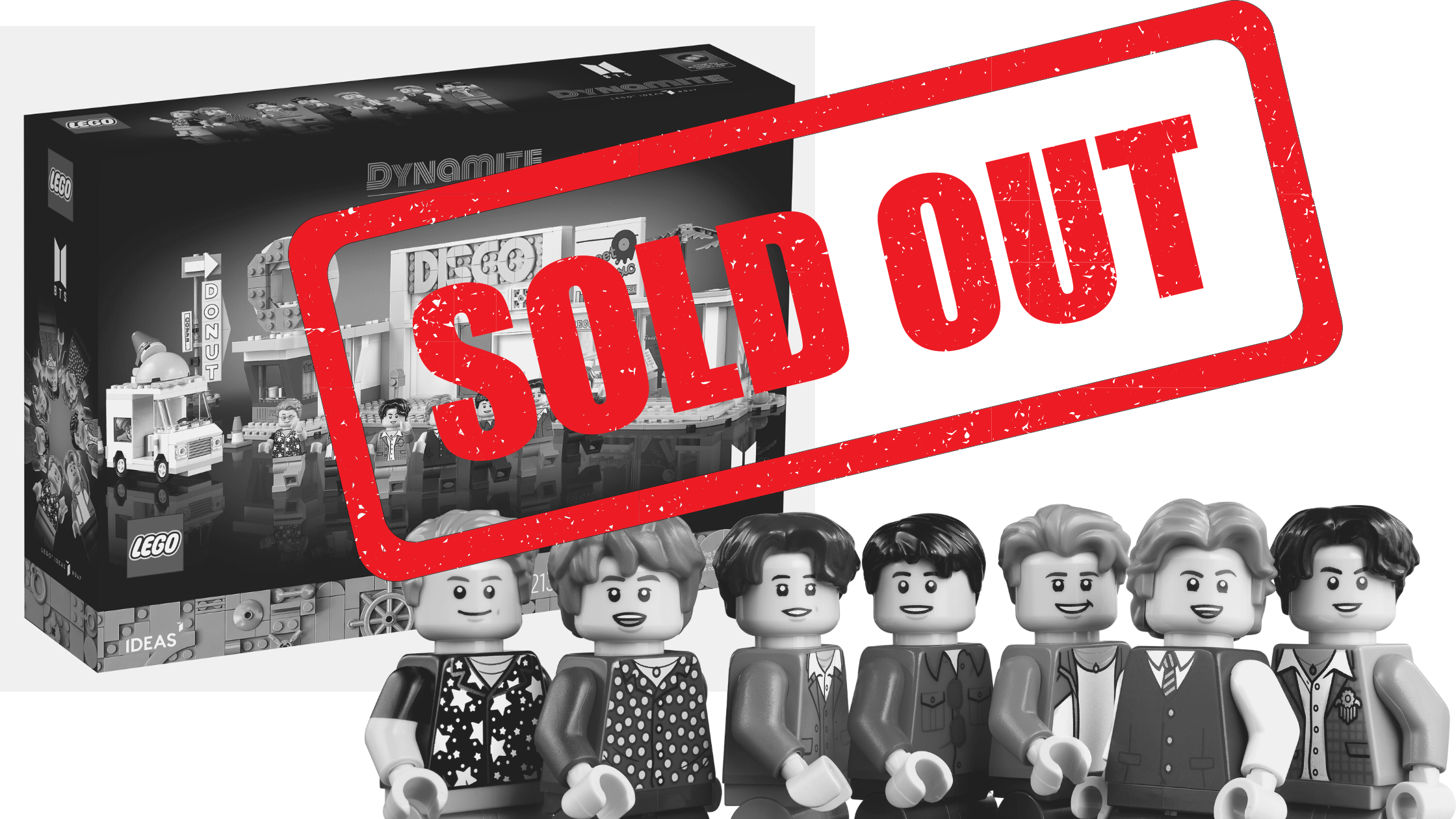 LEGO BTS Dynamite set sells out in record time, and scalpers are