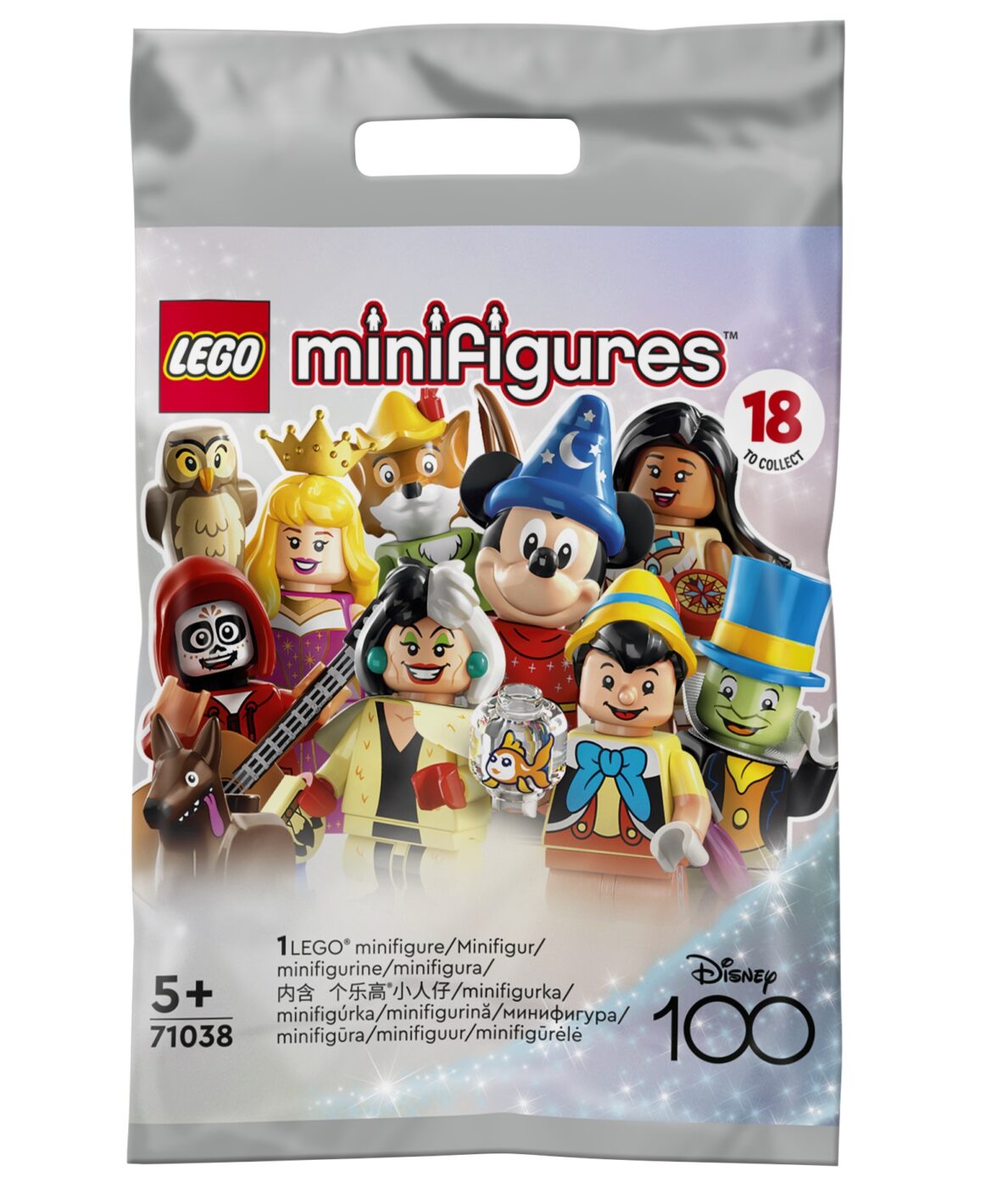 LEGO Disney 100 Minifigures Blind Bag