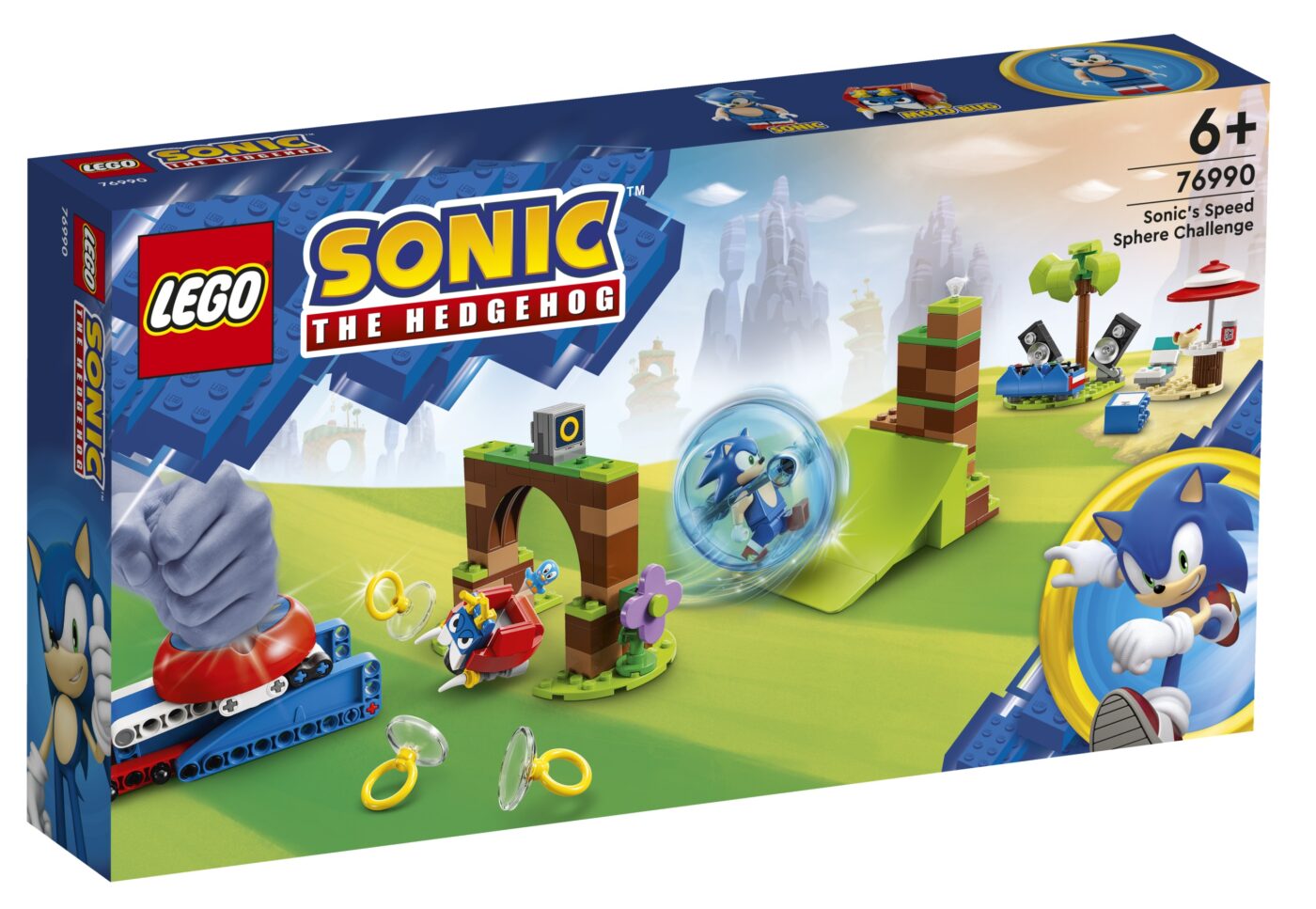 Novos kits do universo de SONIC The Hedgehog chegam para LEGO