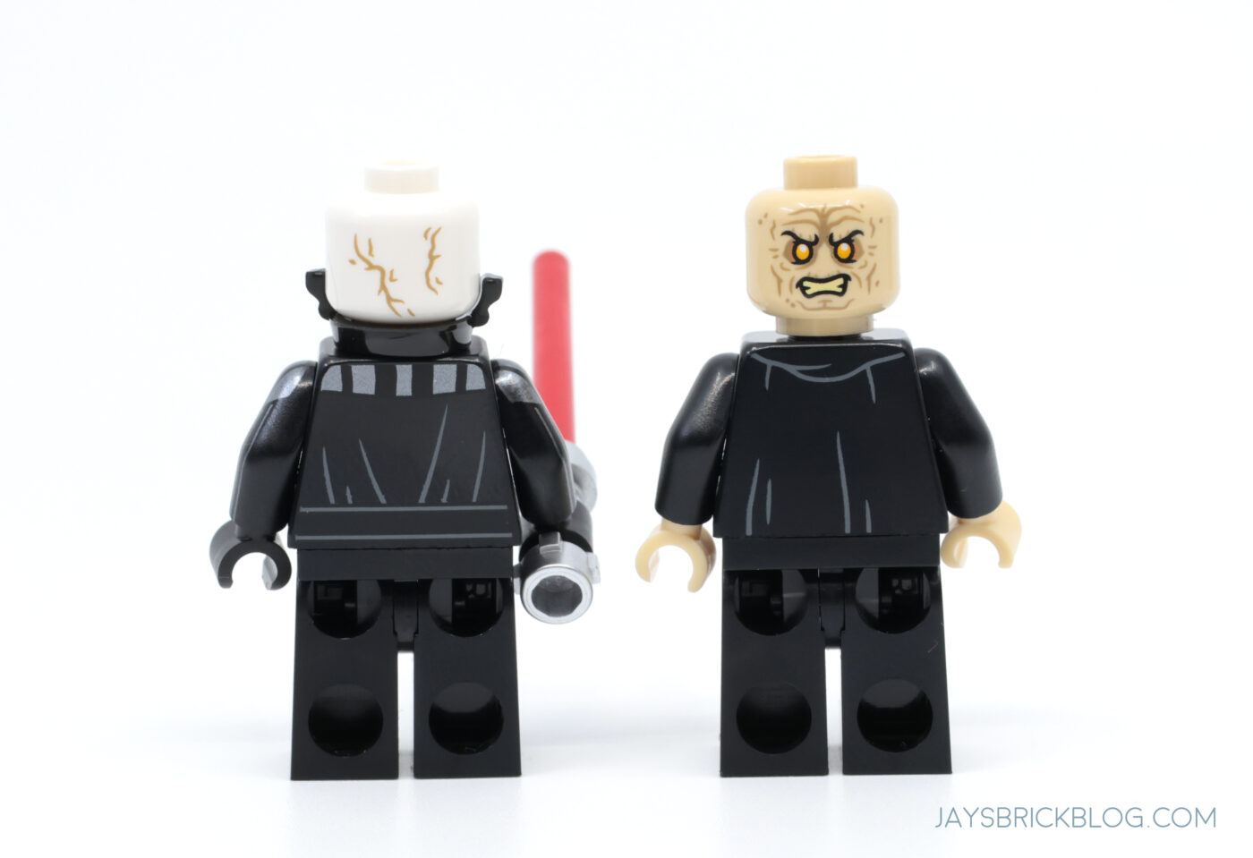 LEGO 75352 Emperors Throne Room Diorama Vader Emperor Back Printing