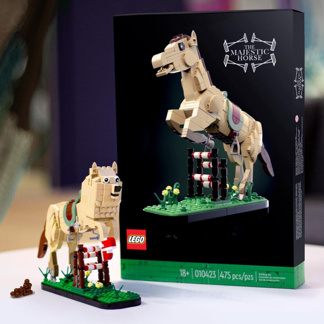 LEGO April Fools 010423 The Majestic Horse Set and