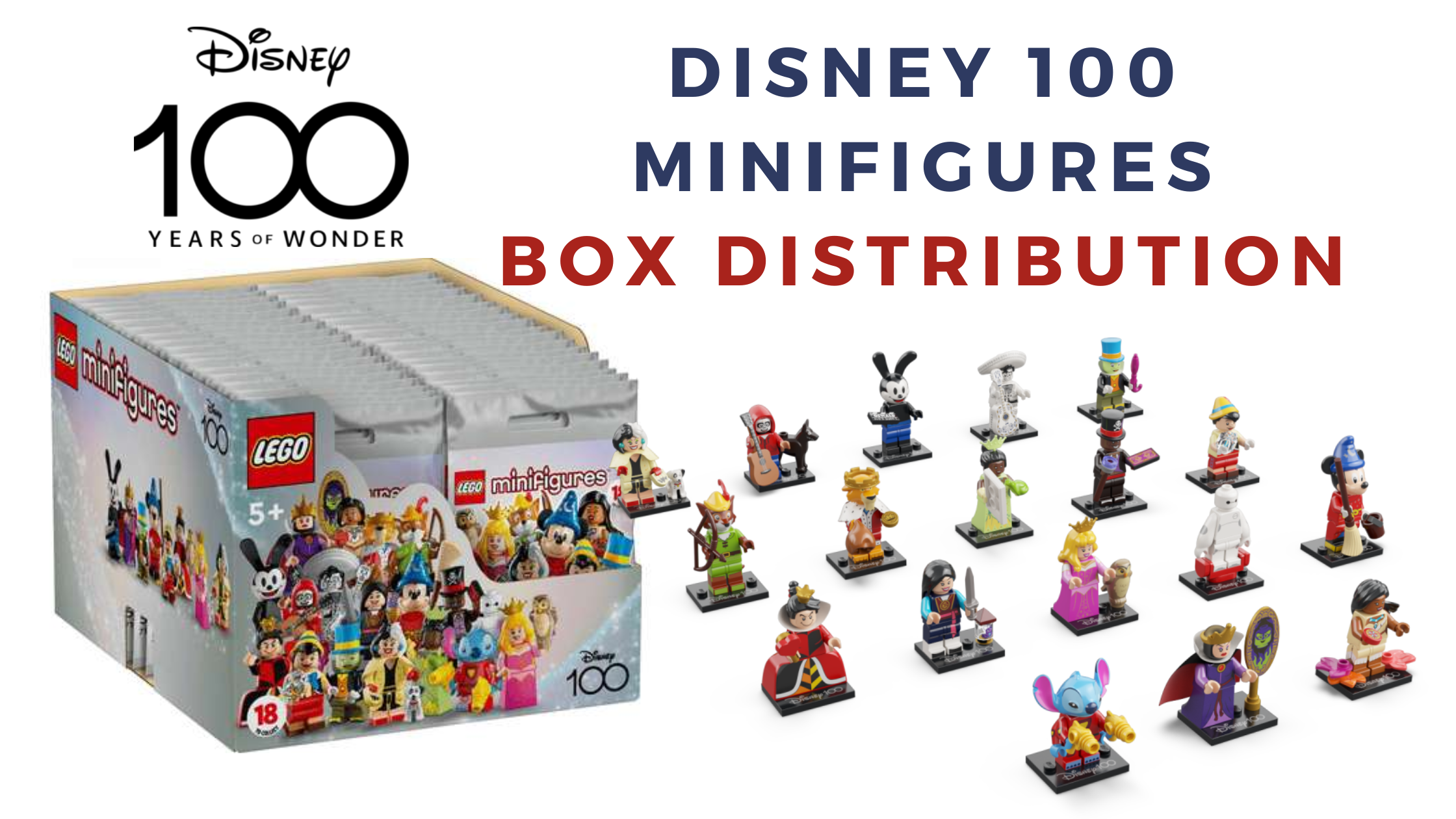 NEW - IN STOCK!! - LEGO 71038 - You Pick! Disney 100 Anniversary