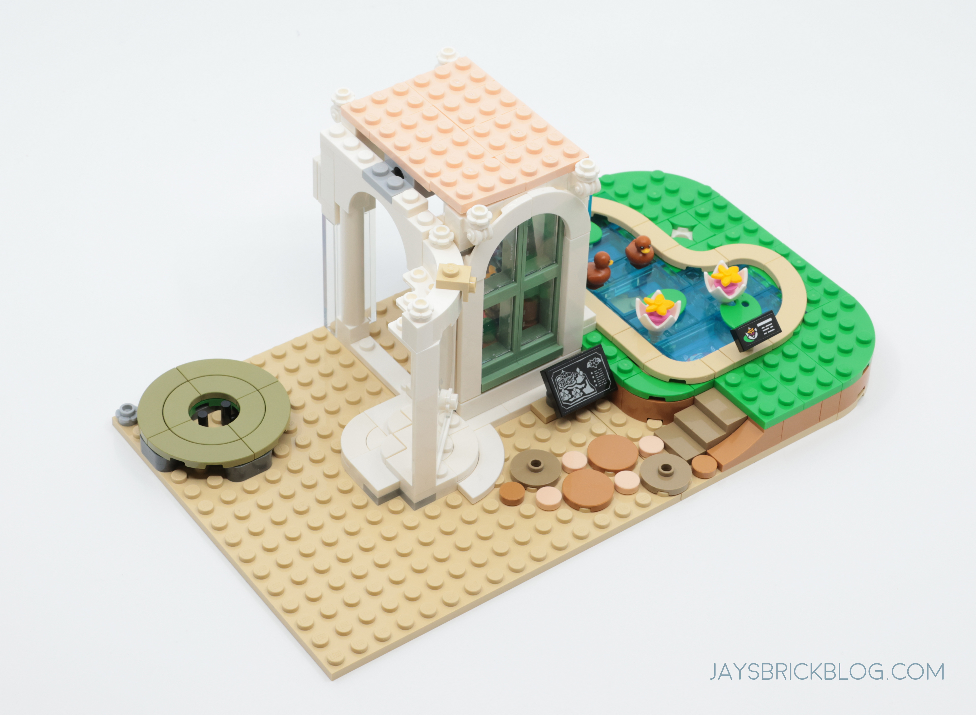 LEGO 41757 Botanik Bahçesi yapım aşamaları