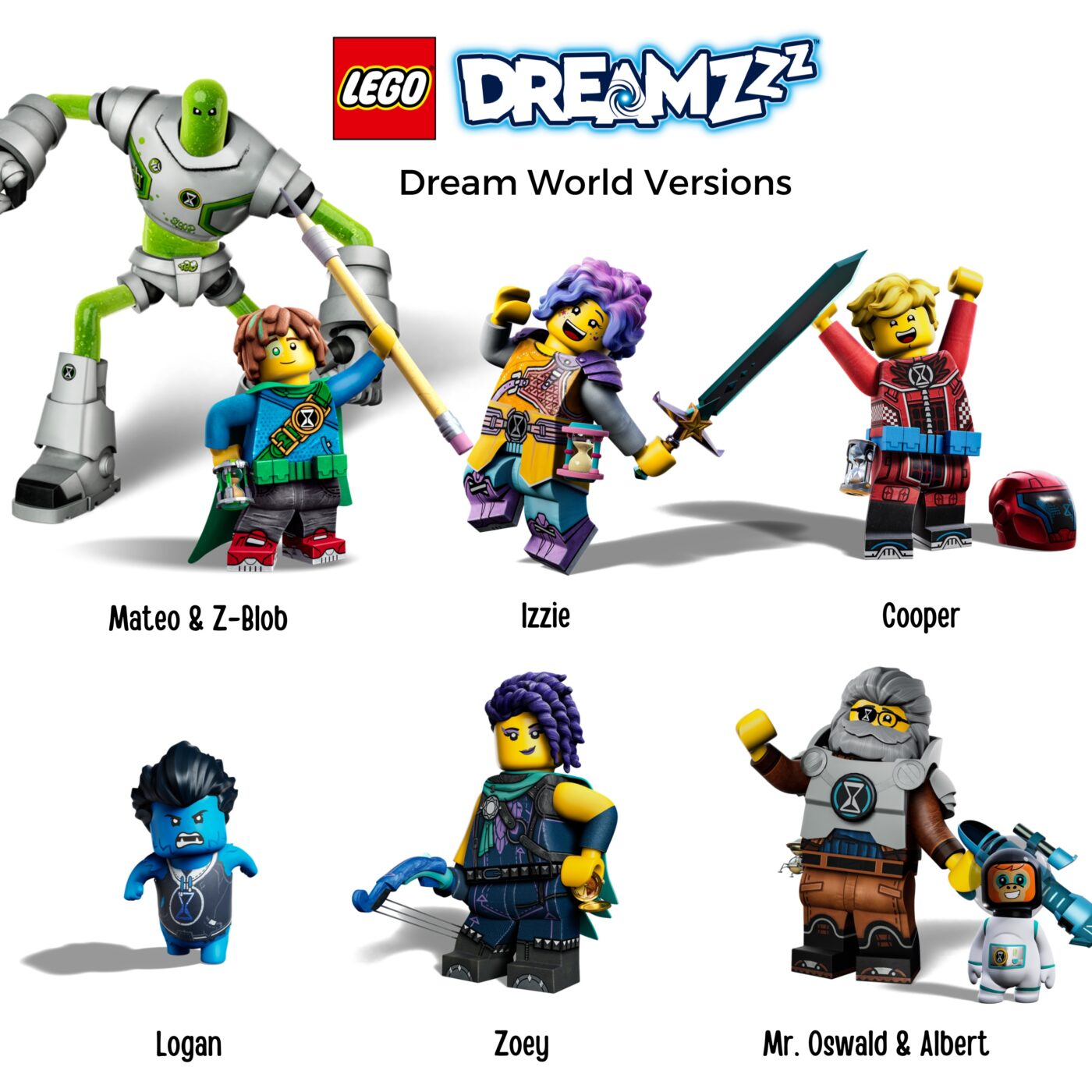 Meet the characters of LEGO DreamZzz before you stream the series