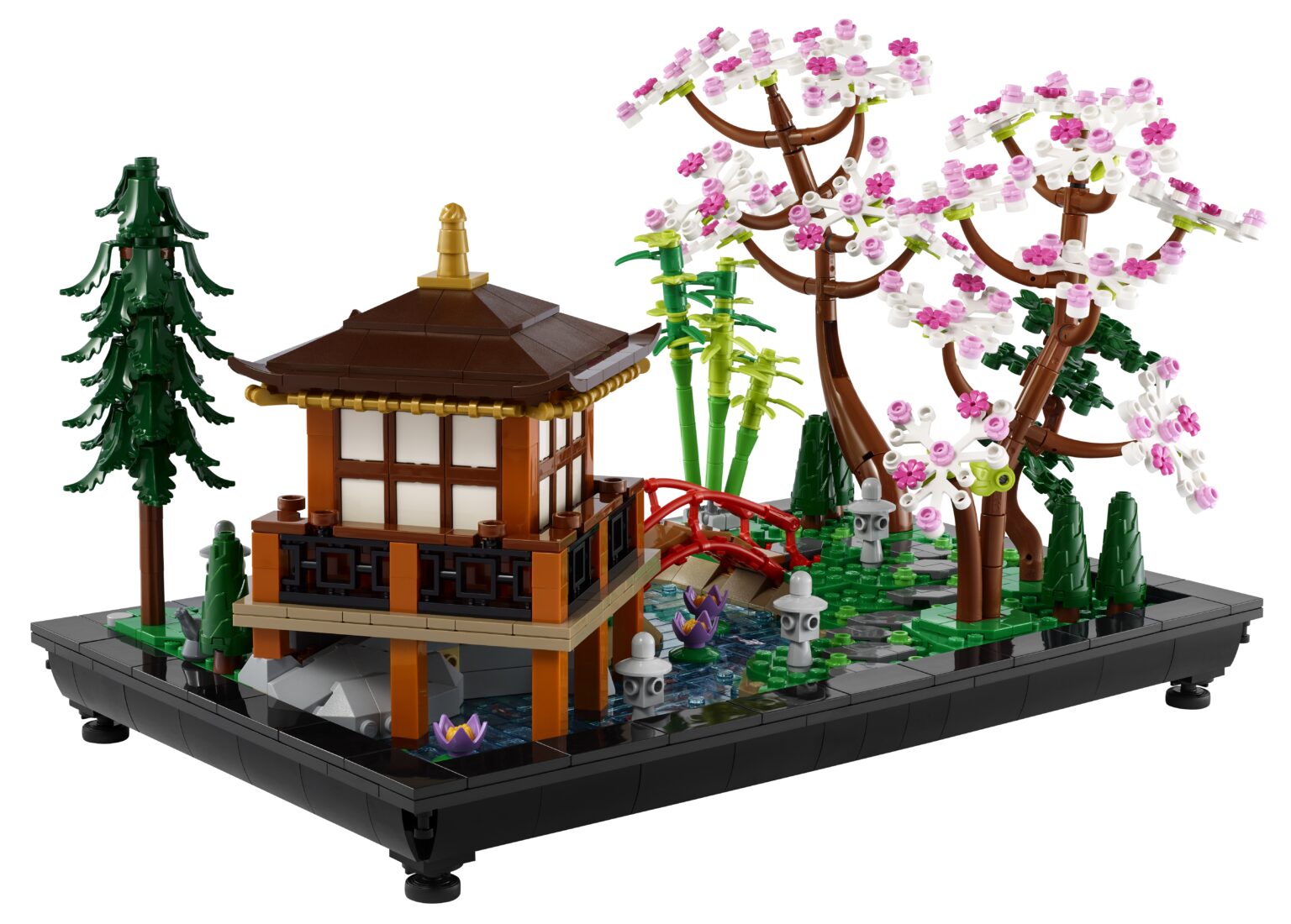 LEGO 10315 Tranquil Garden adds a touch of Japanese zen to your LEGO ...