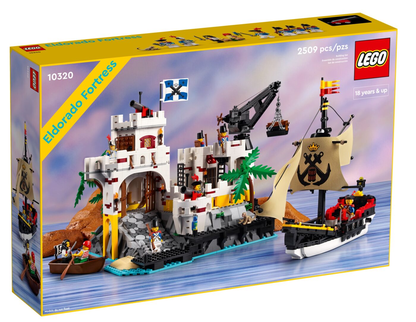 LEGO 10320 Eldorado Fortress sees iconic Pirates set get remade for 2023 - Blog