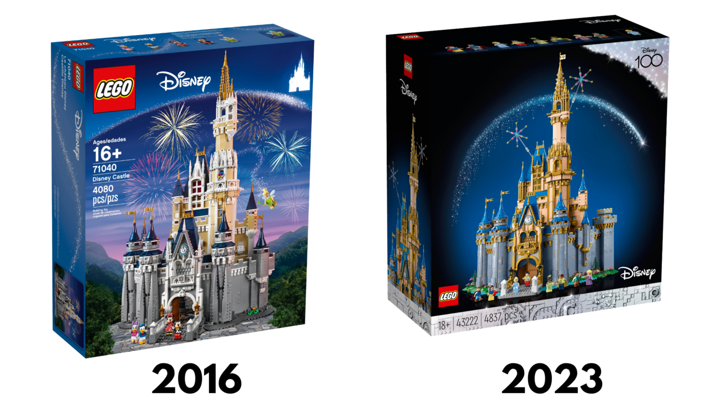 LEGO Disney 100 supersized Cinderella's Castle revealed